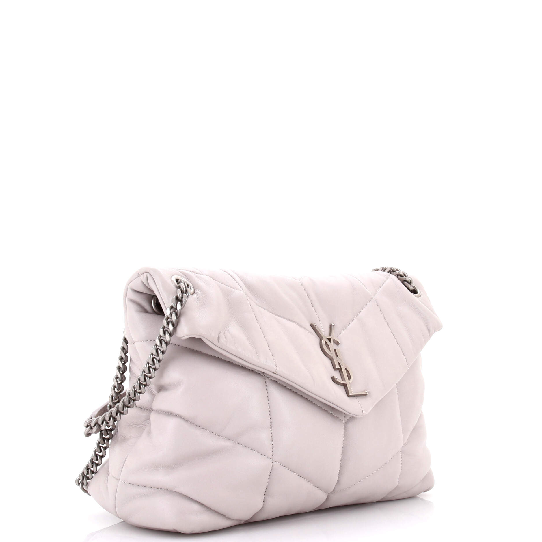 Loulou Puffer Shoulder Bag Quilted Leather Medium