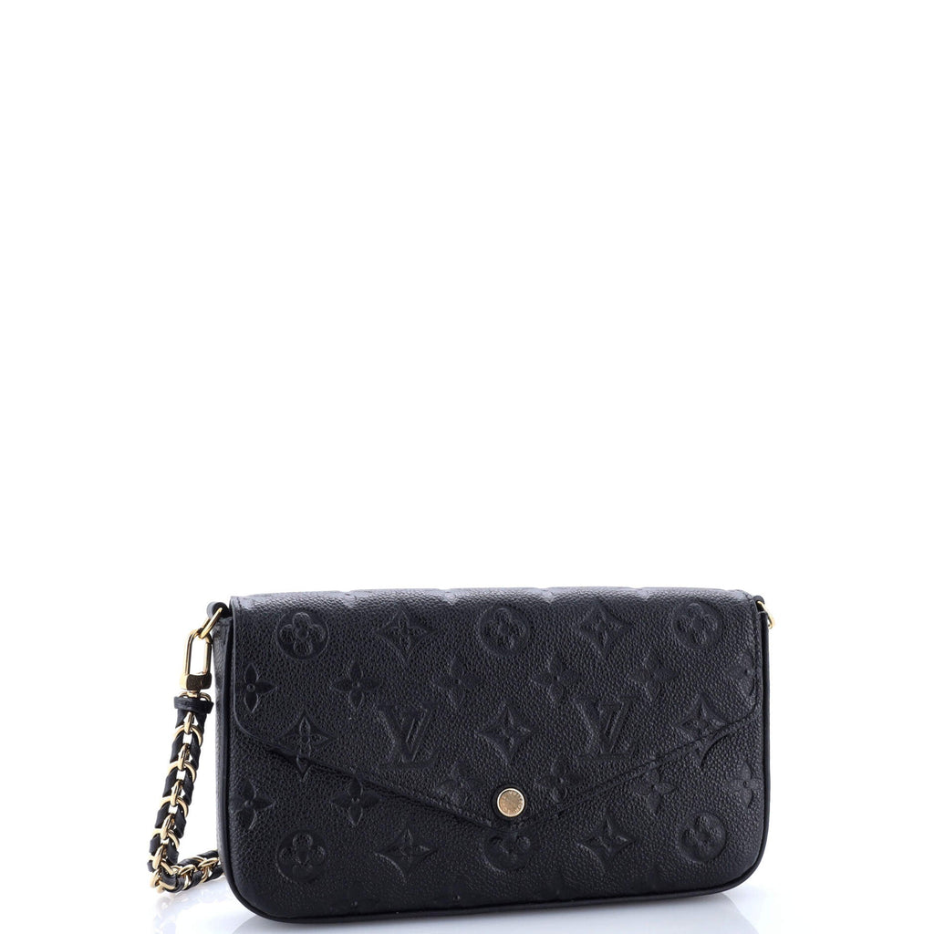 Felicie Pochette Monogram Empreinte Leather