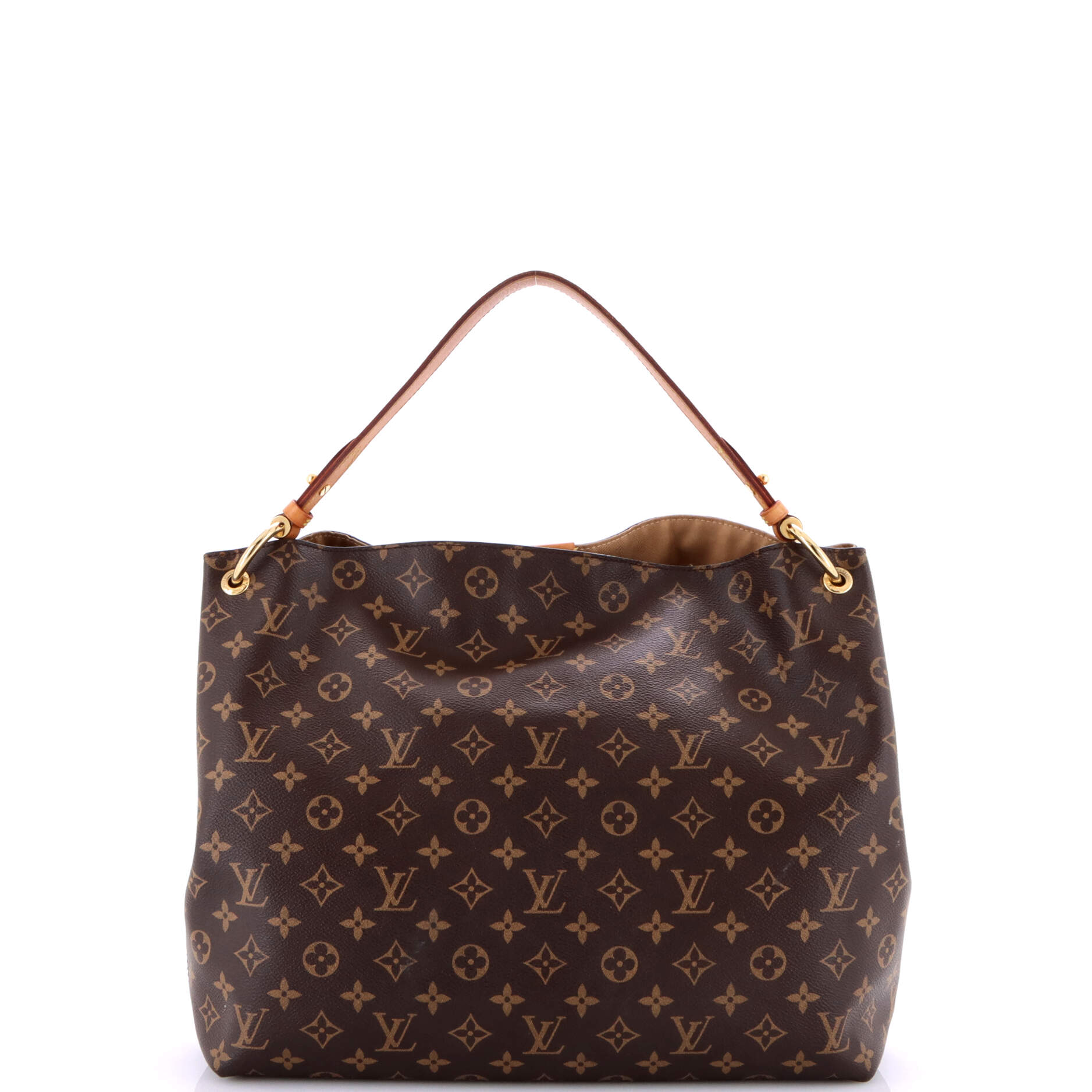 Graceful Handbag Monogram Canvas MM