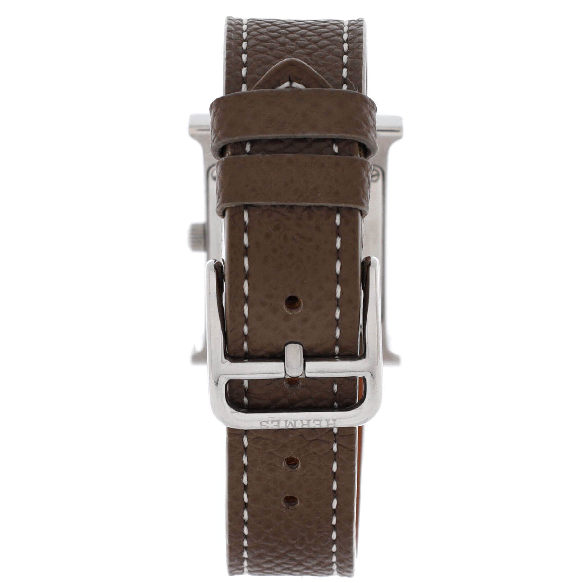 Heure H Quartz Watch Stainless Steel and Leather 17