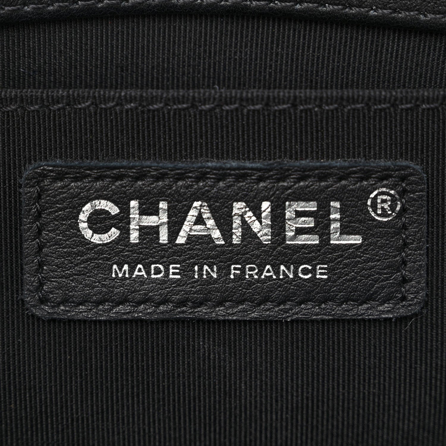 Wool Lambskin Embroidered Mosaic Medium Boy Flap Black