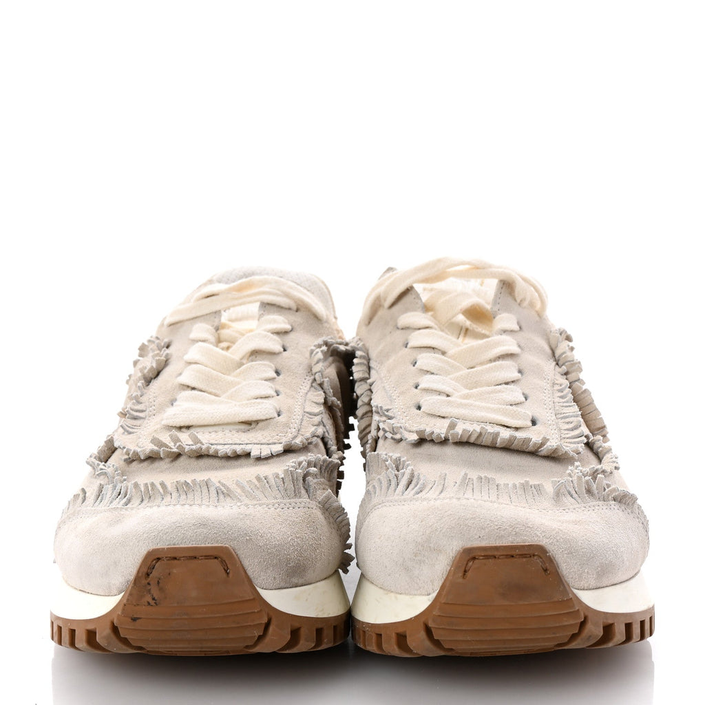 Suede C'est Dior Sneakers 40 Ecru