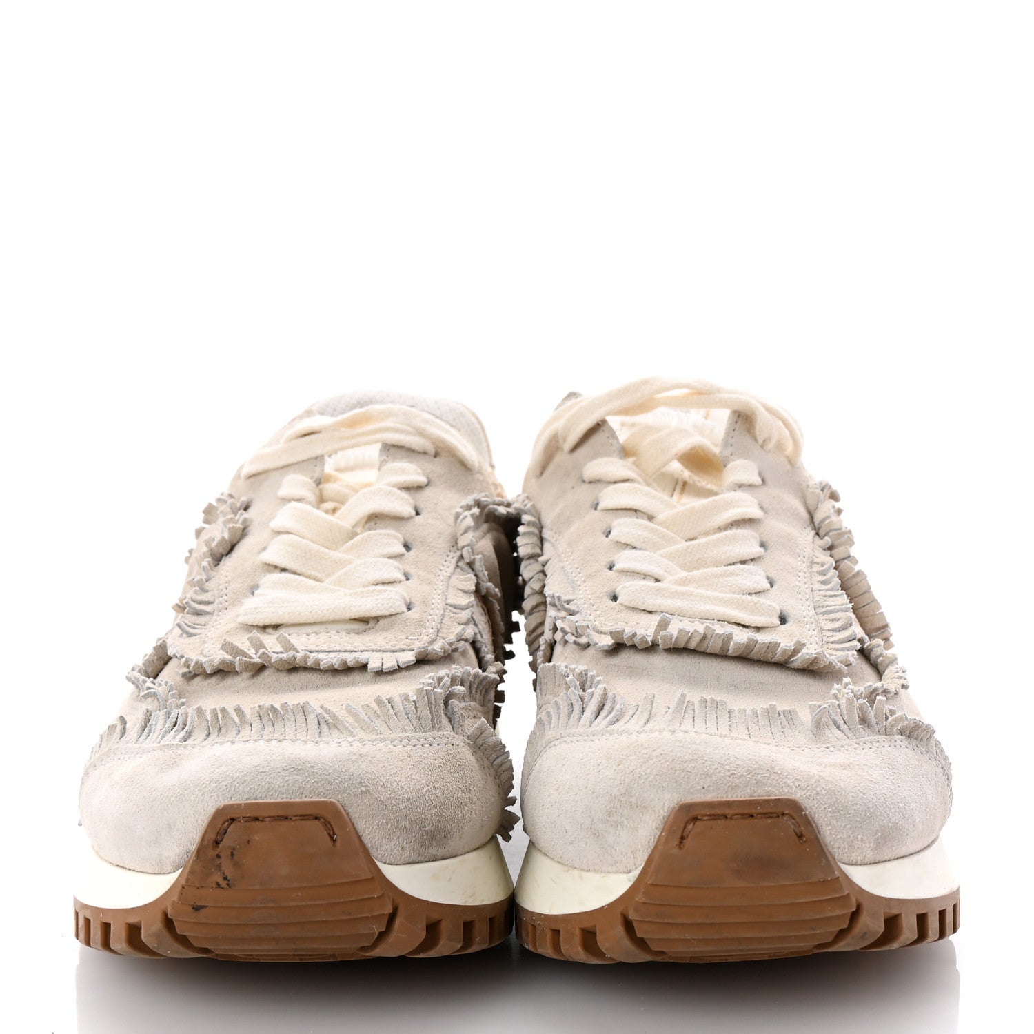 Suede C'est Dior Sneakers 40 Ecru