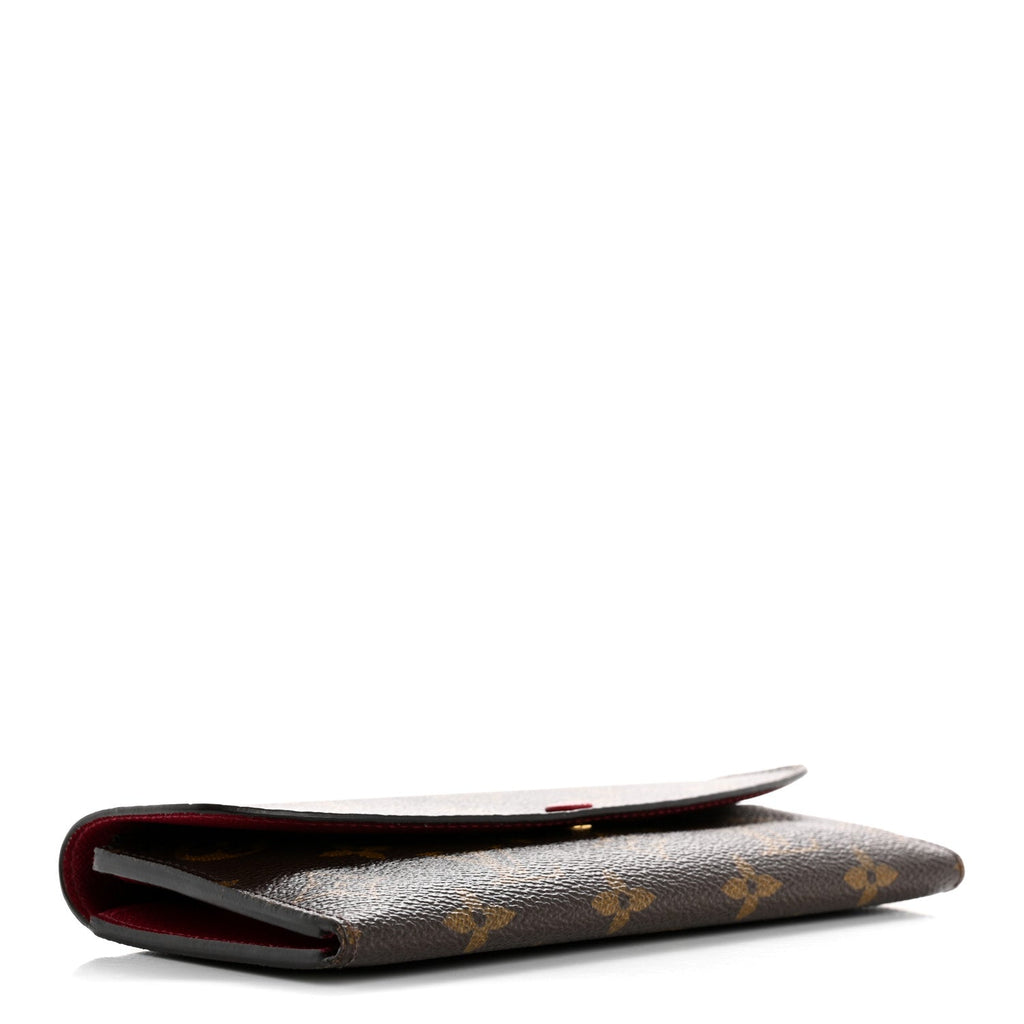 Monogram Emilie Wallet Fuchsia