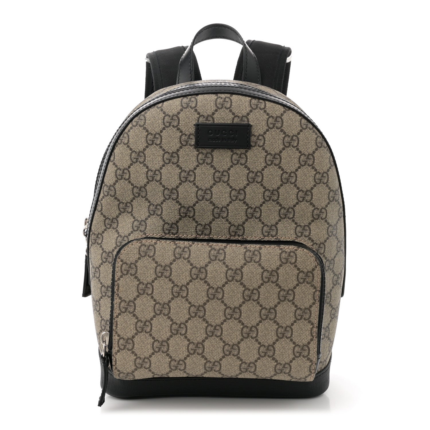 GG Supreme Monogram Small Eden Day Backpack Black