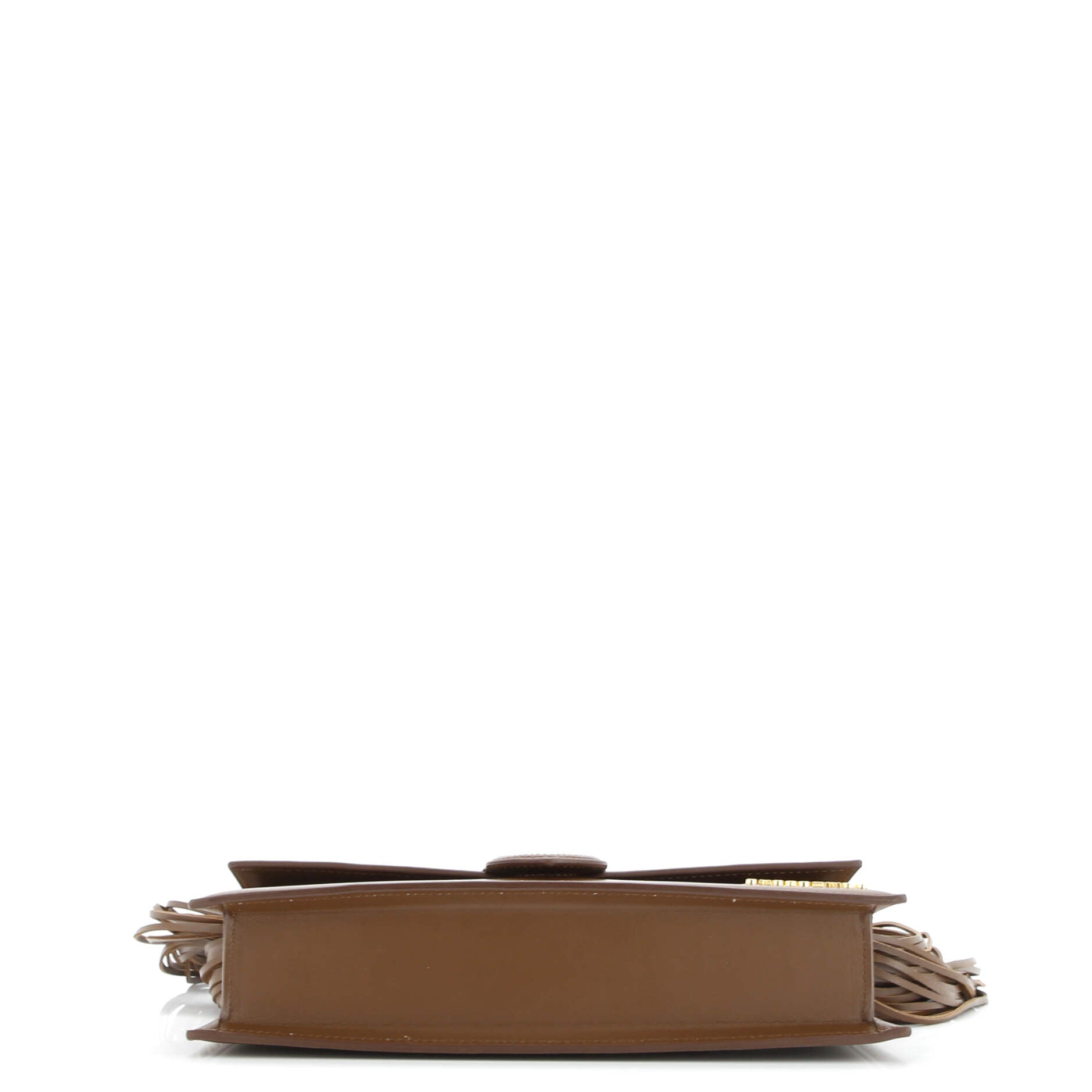 Le Bambino Ficiu Flap Shoulder Bag Leather Long