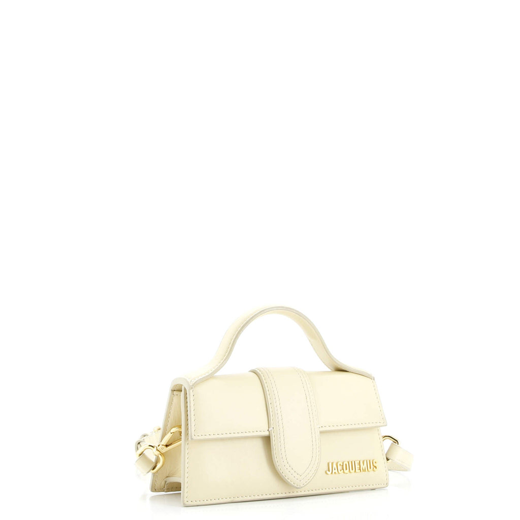 Le Bambino Top Handle Flap Bag Leather