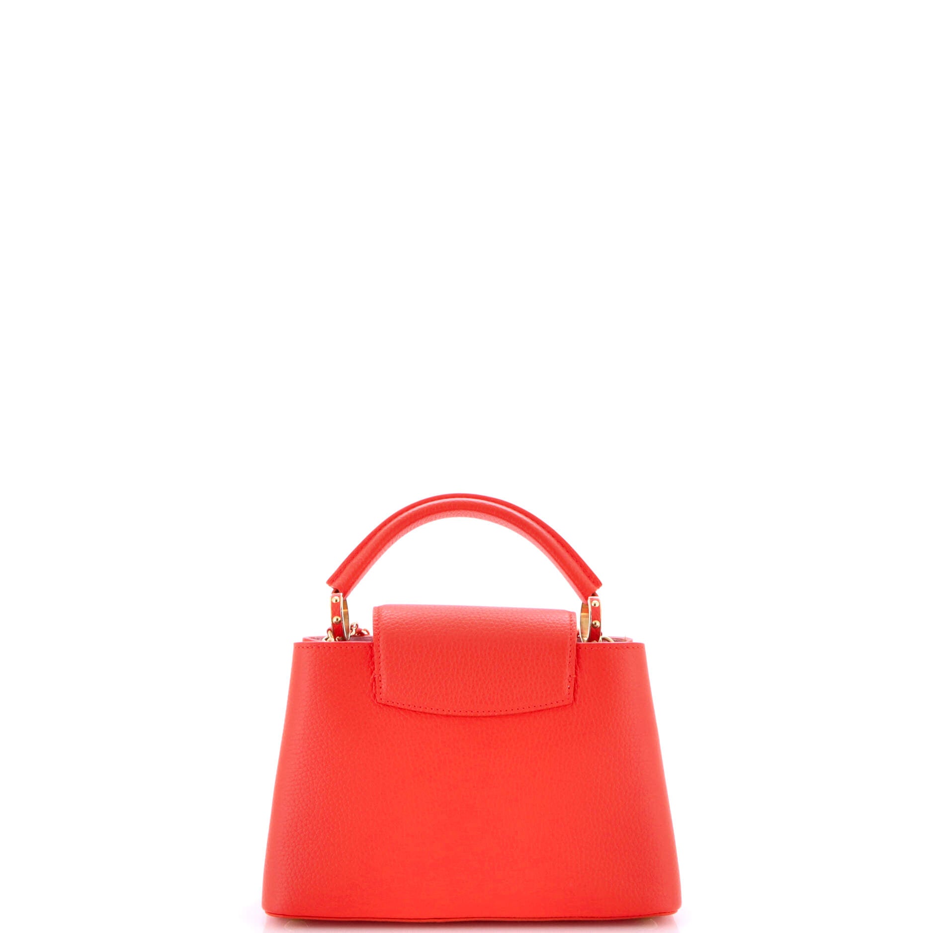 Braided Chain Capucines Bag Taurillion Leather BB