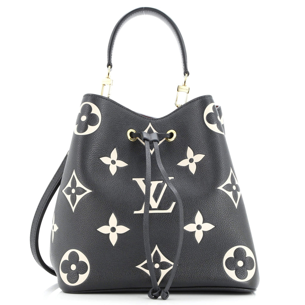 NeoNoe Handbag Bicolor Monogram Empreinte Giant MM