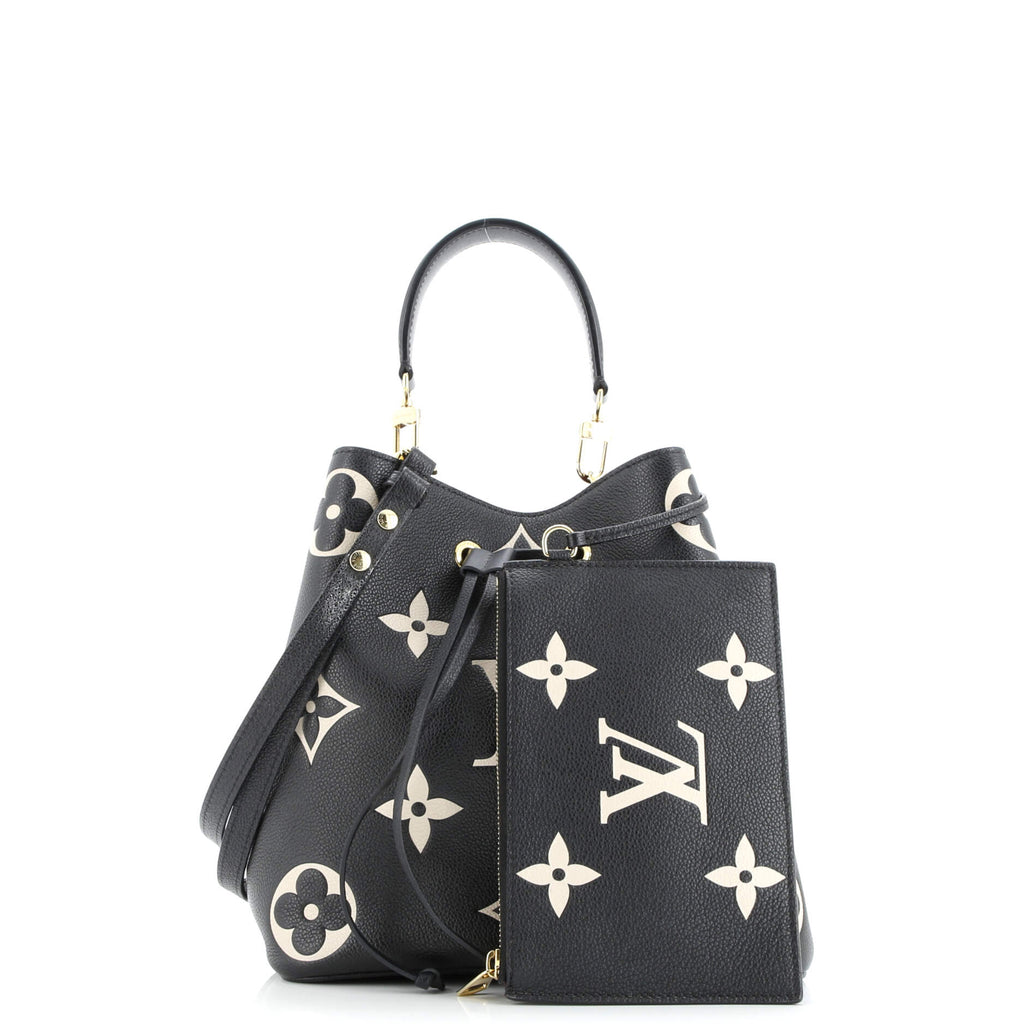 NeoNoe Handbag Bicolor Monogram Empreinte Giant MM