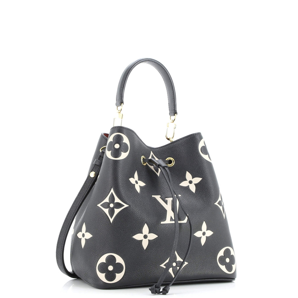 NeoNoe Handbag Bicolor Monogram Empreinte Giant MM