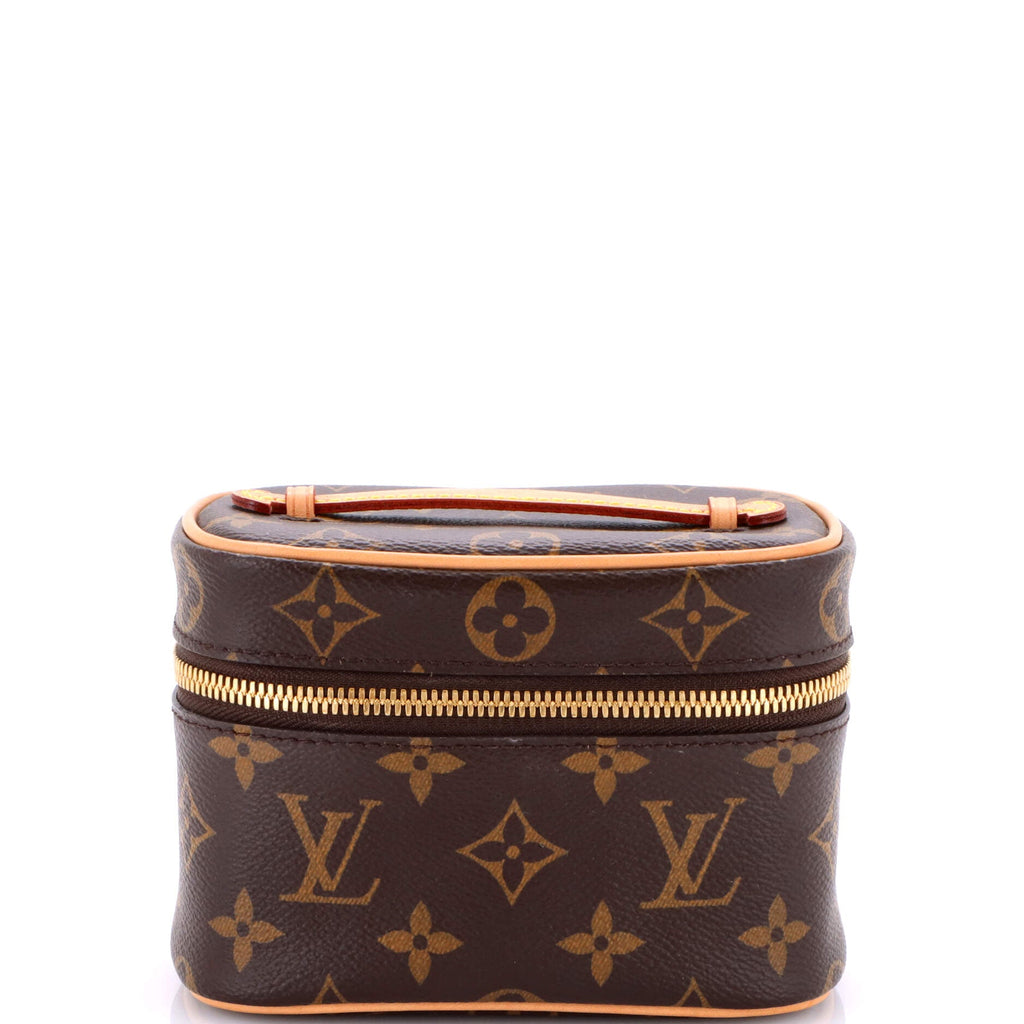Nice Vanity Case Monogram Canvas Nano