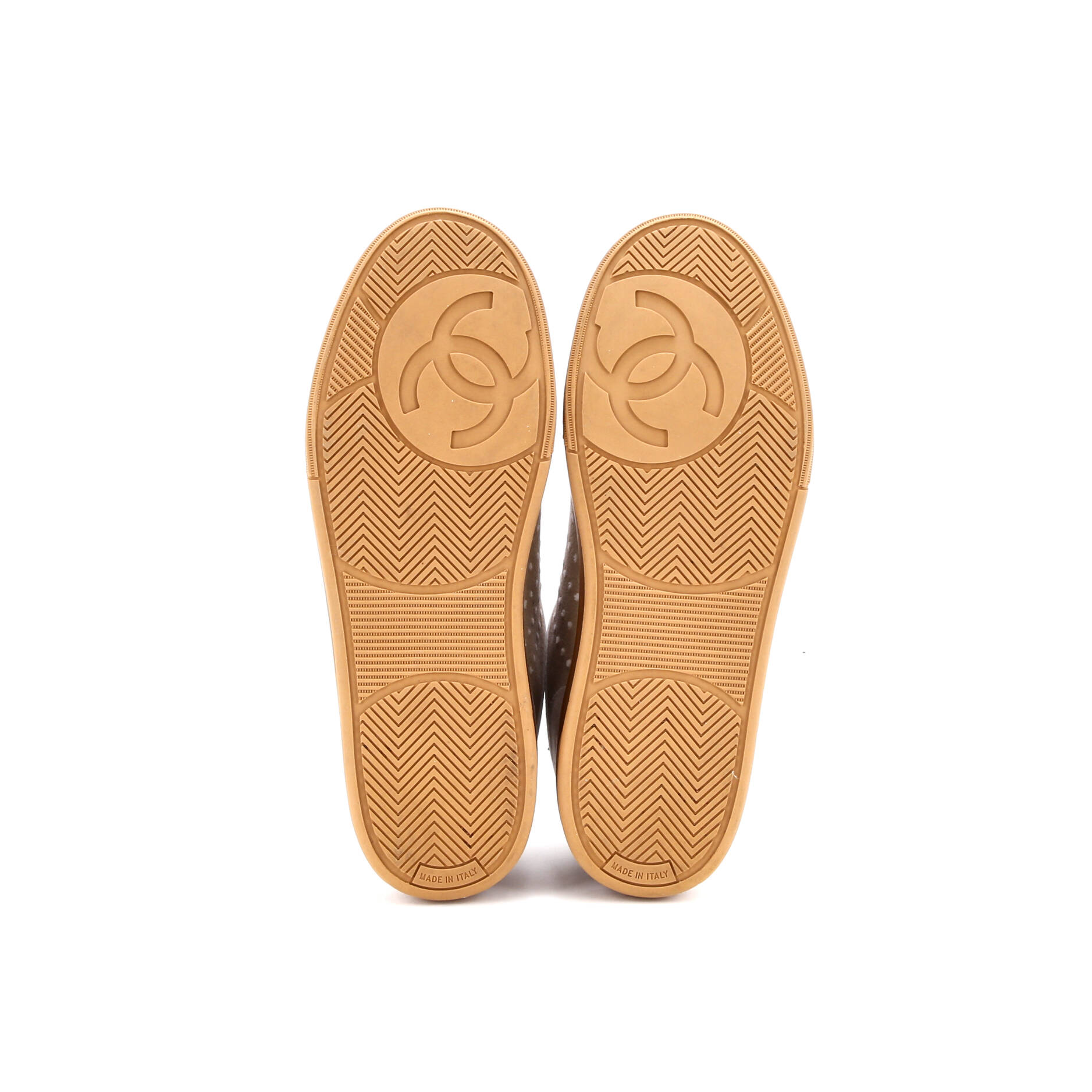Women's Logo Low-Top Sneakers Suede and Shearling