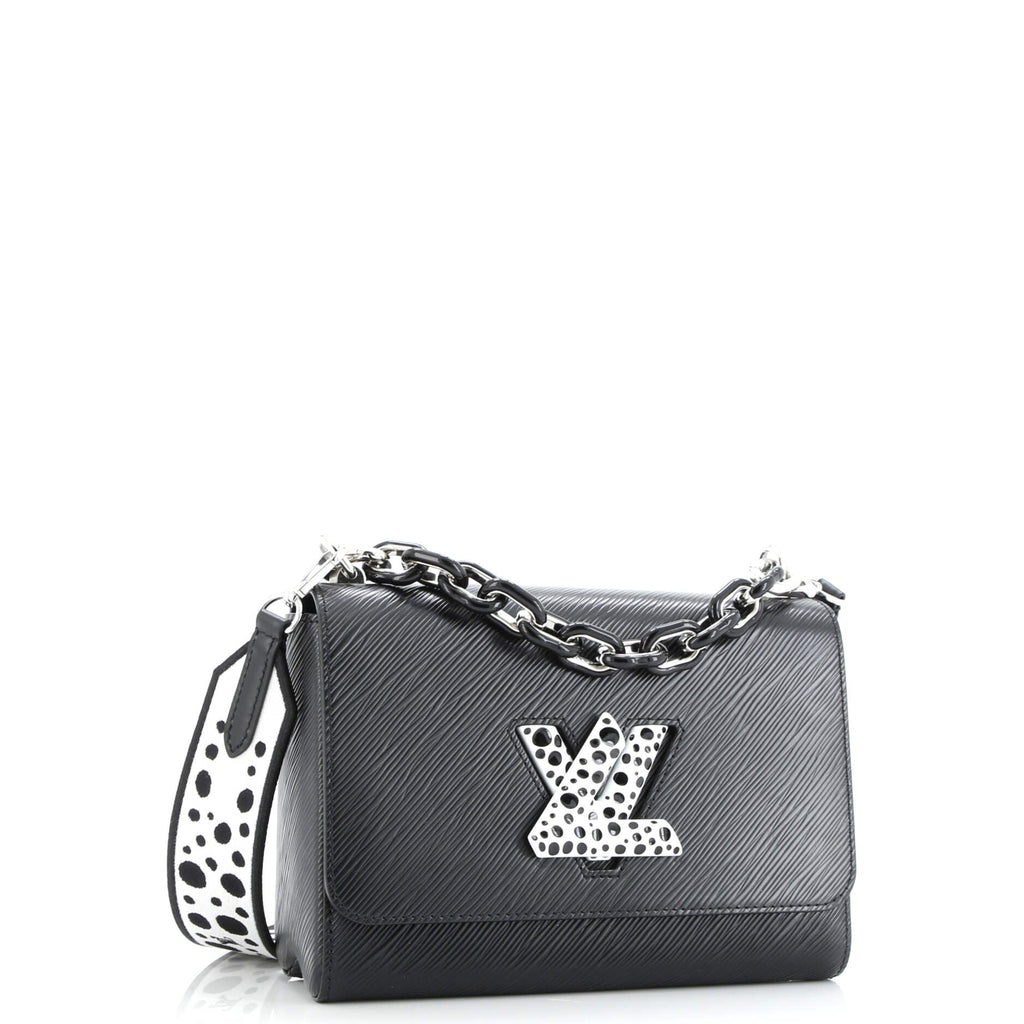 Twist Handbag Epi Leather with Yayoi Kusama Infinity Dots Detail MM
