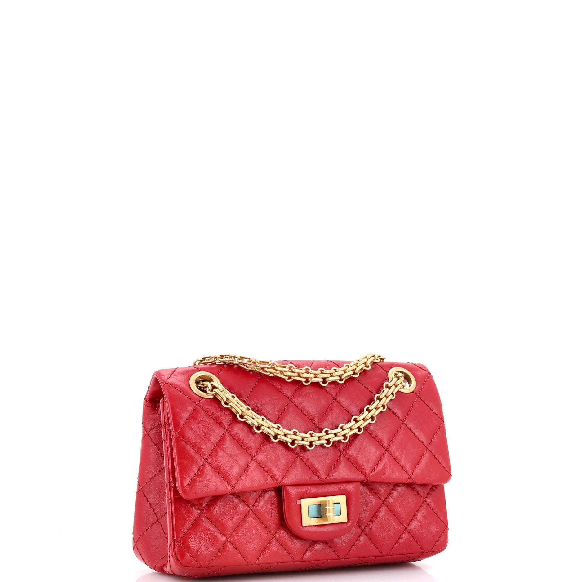 Reissue 2.55 Flap Bag Quilted Aged Calfskin 224
