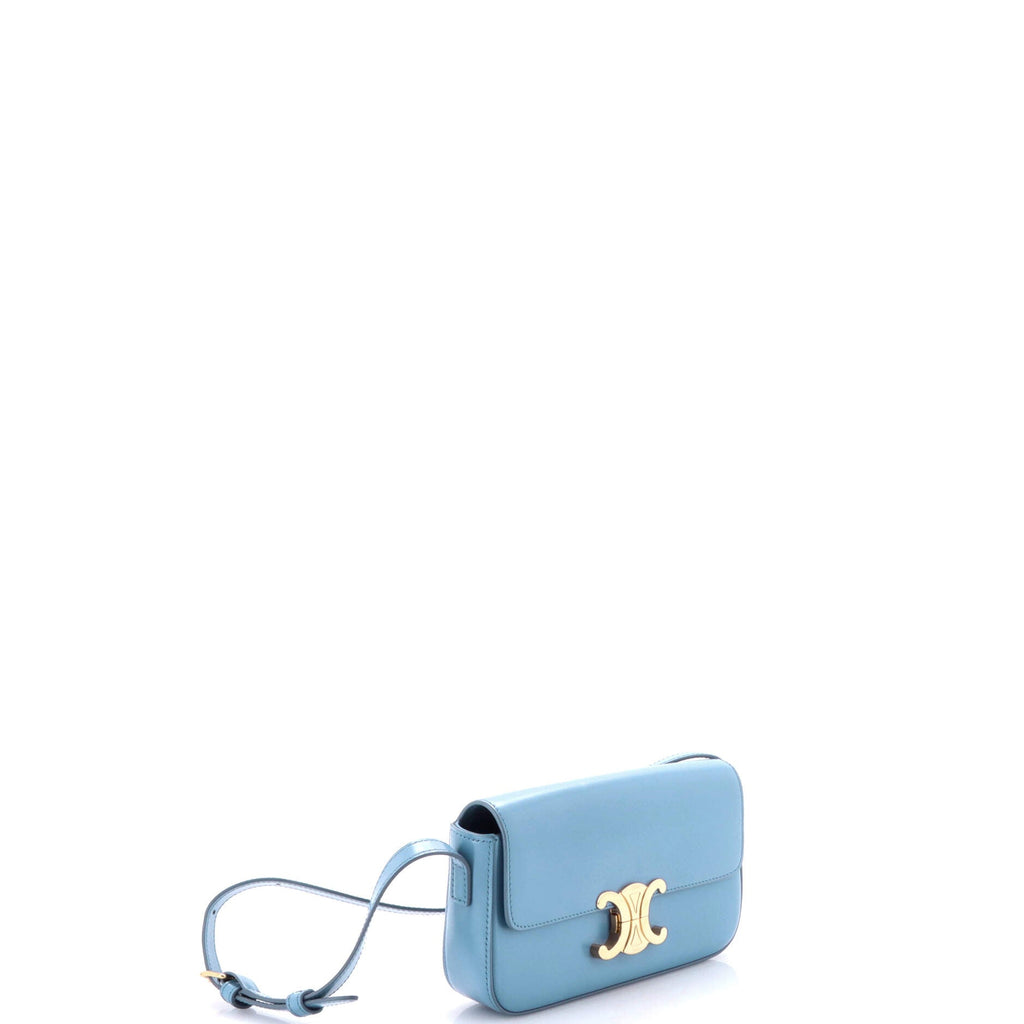 Triomphe East-West Shoulder Bag Smooth Calfskin