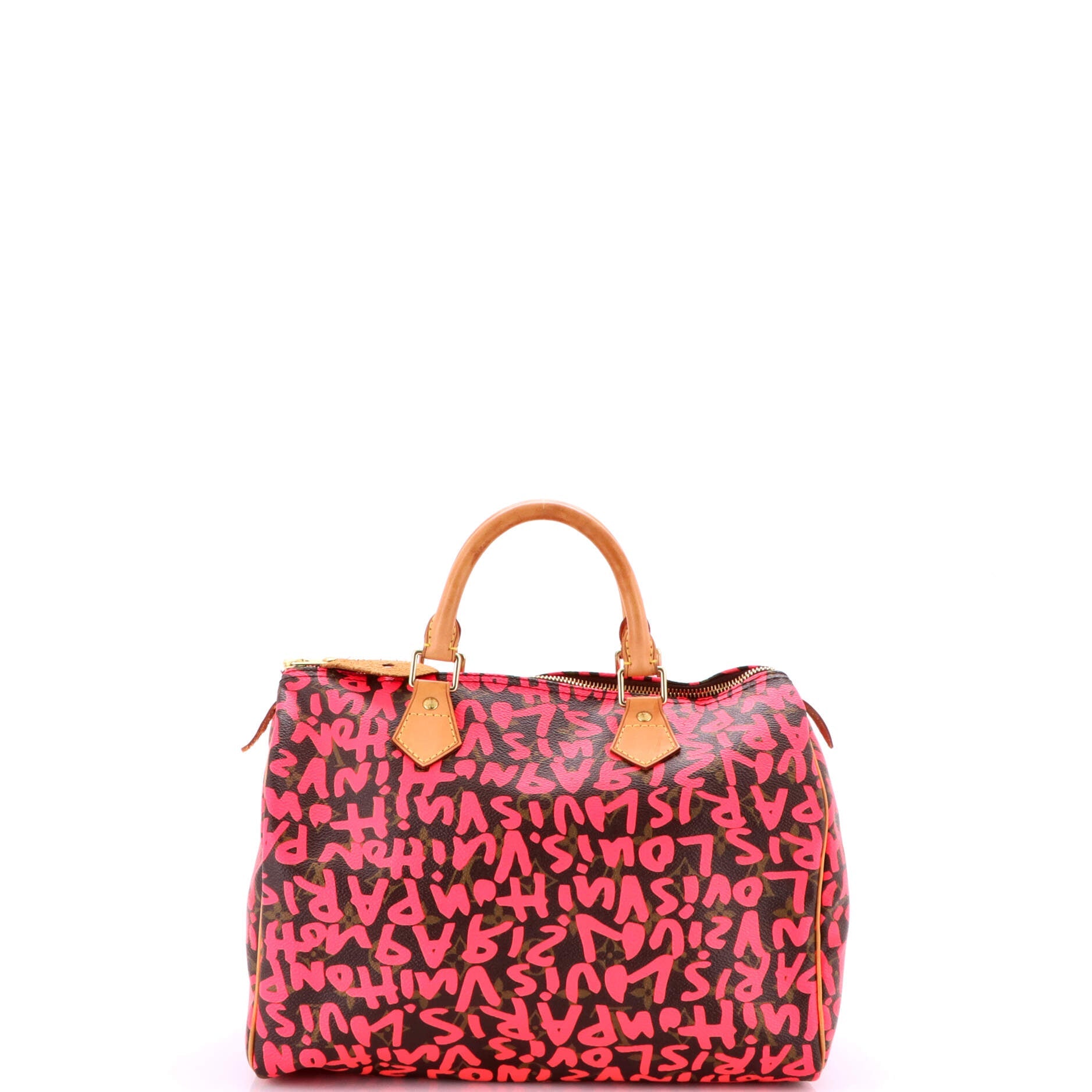Speedy Handbag Limited Edition Monogram Graffiti 30