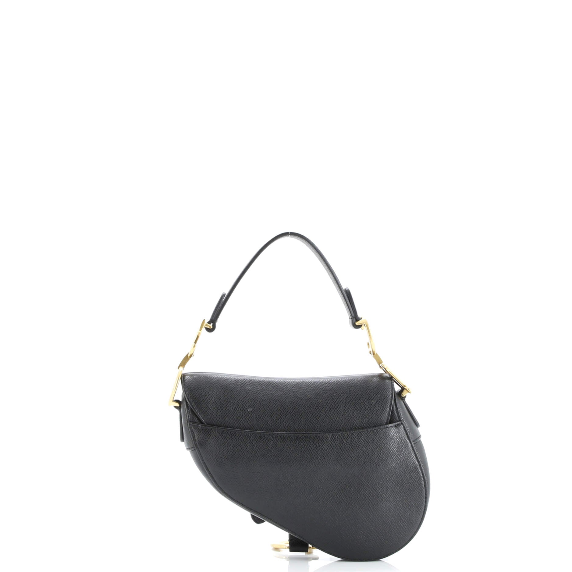 Saddle Handbag Leather Mini