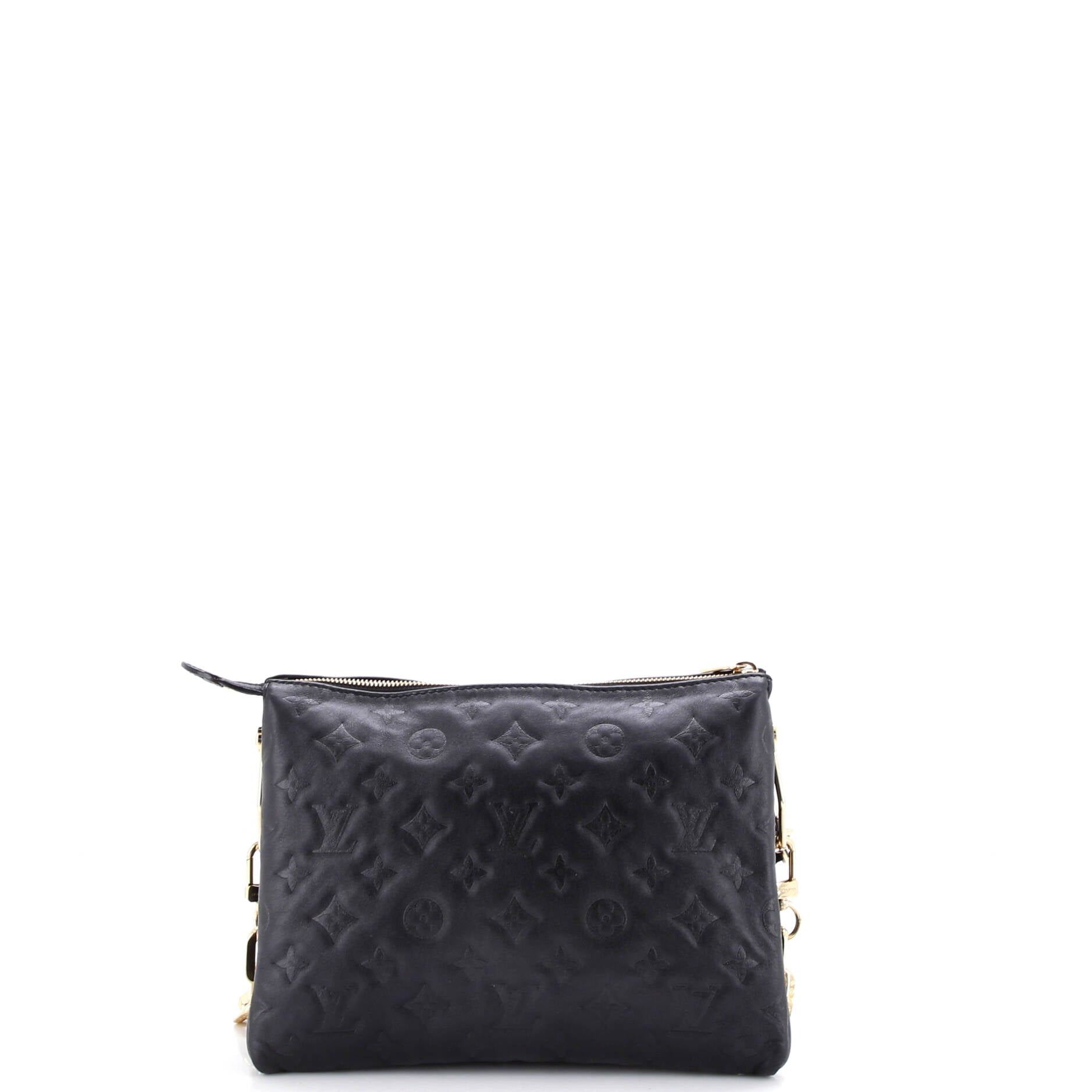 Coussin Bag Monogram Embossed Lambskin PM