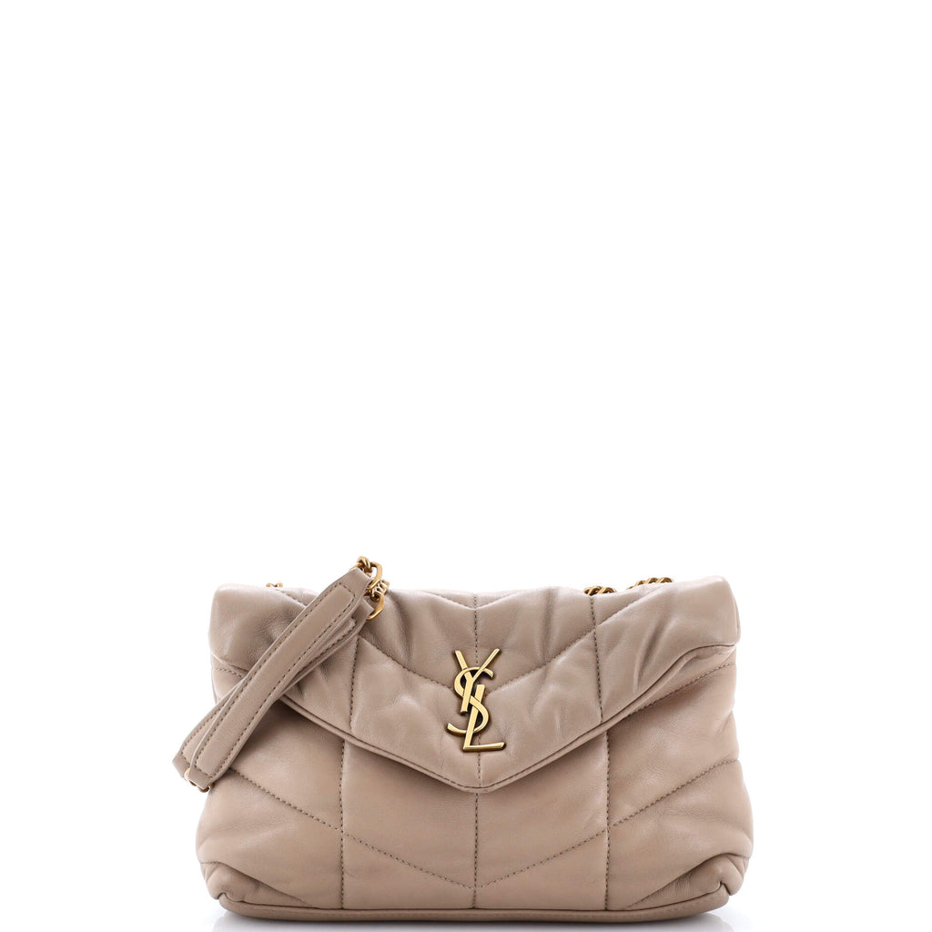 Loulou Puffer Shoulder Bag Quilted Leather Mini