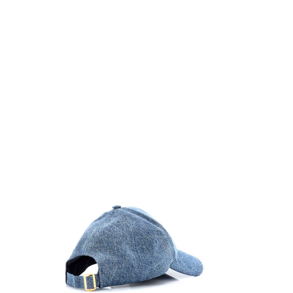 Triomphe Baseball Cap Denim Medium