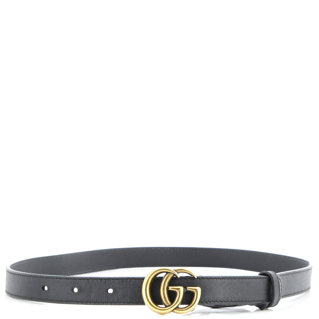 GG Marmont Belt Leather Thin