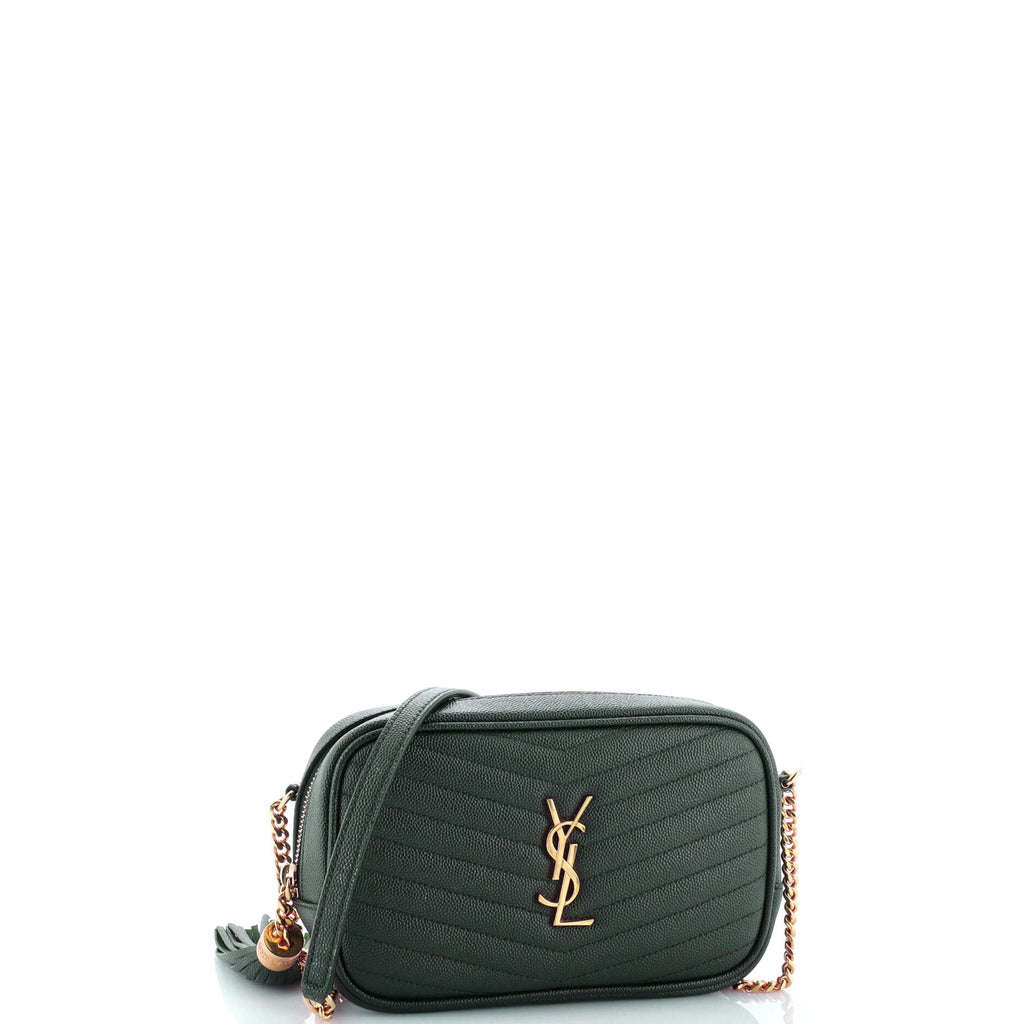 LouLou Crossbody Bag Matelasse Chevron Leather Mini