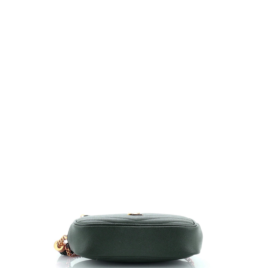 LouLou Crossbody Bag Matelasse Chevron Leather Mini