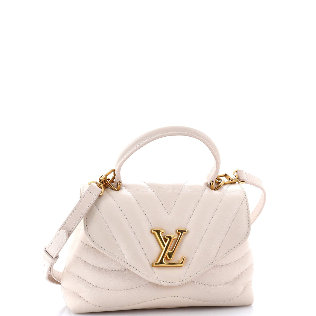 New Wave Hold Me Top Handle Bag Quilted Leather