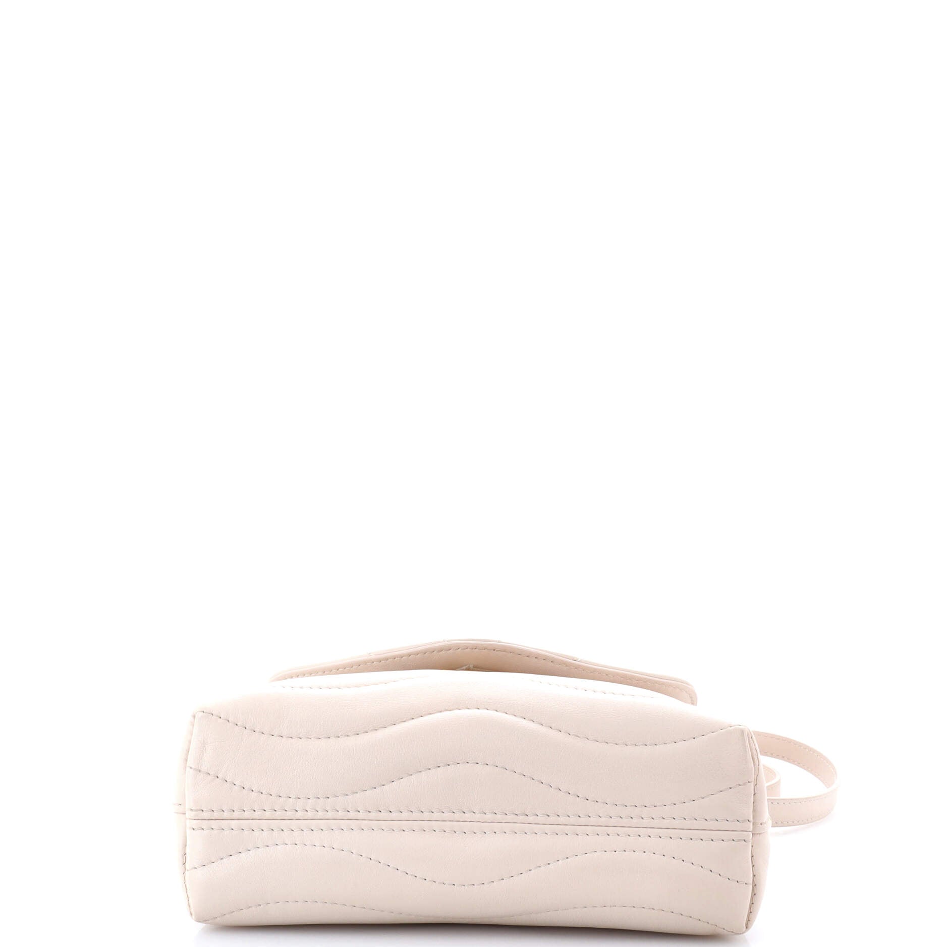 New Wave Hold Me Top Handle Bag Quilted Leather