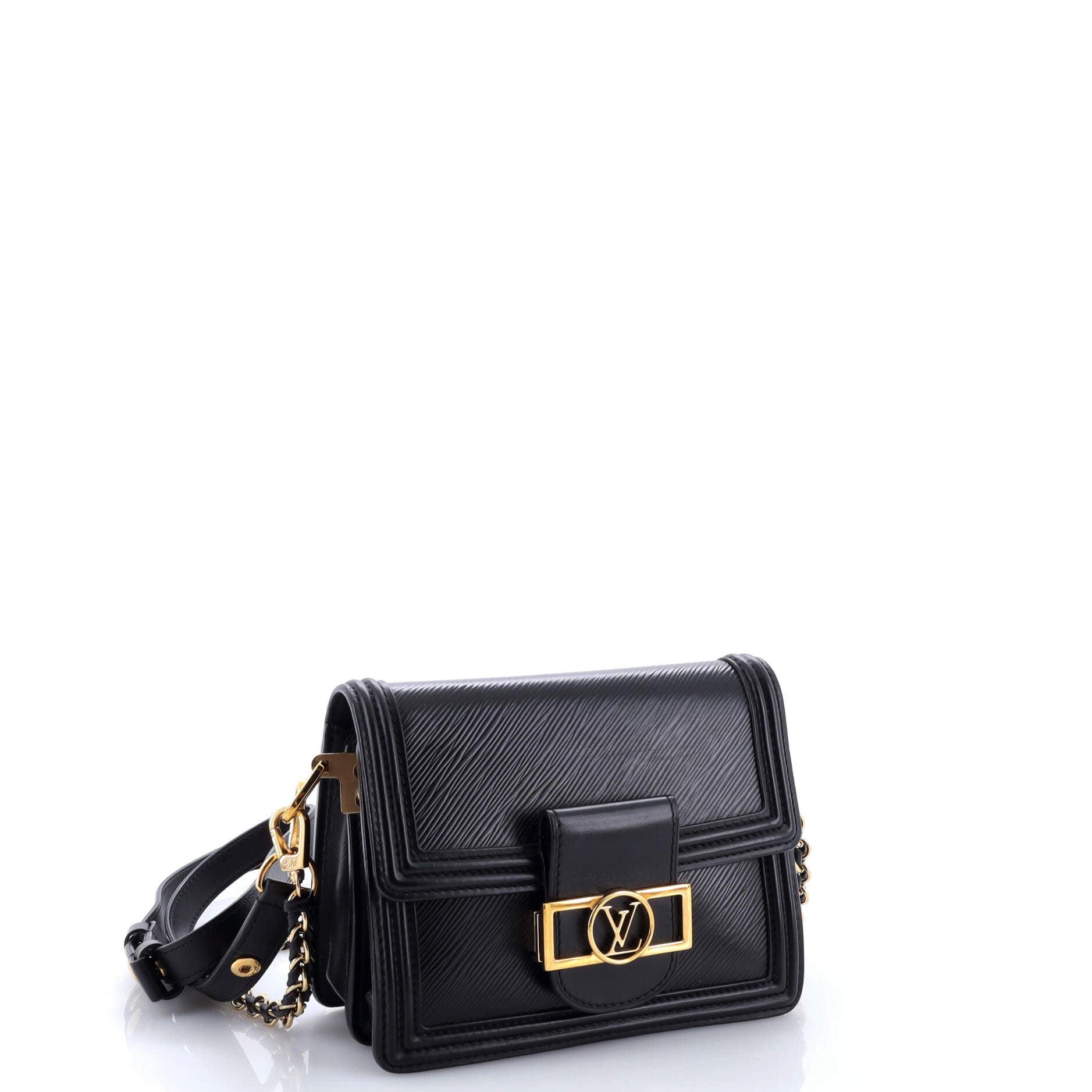 Dauphine Shoulder Bag Epi Leather Mini