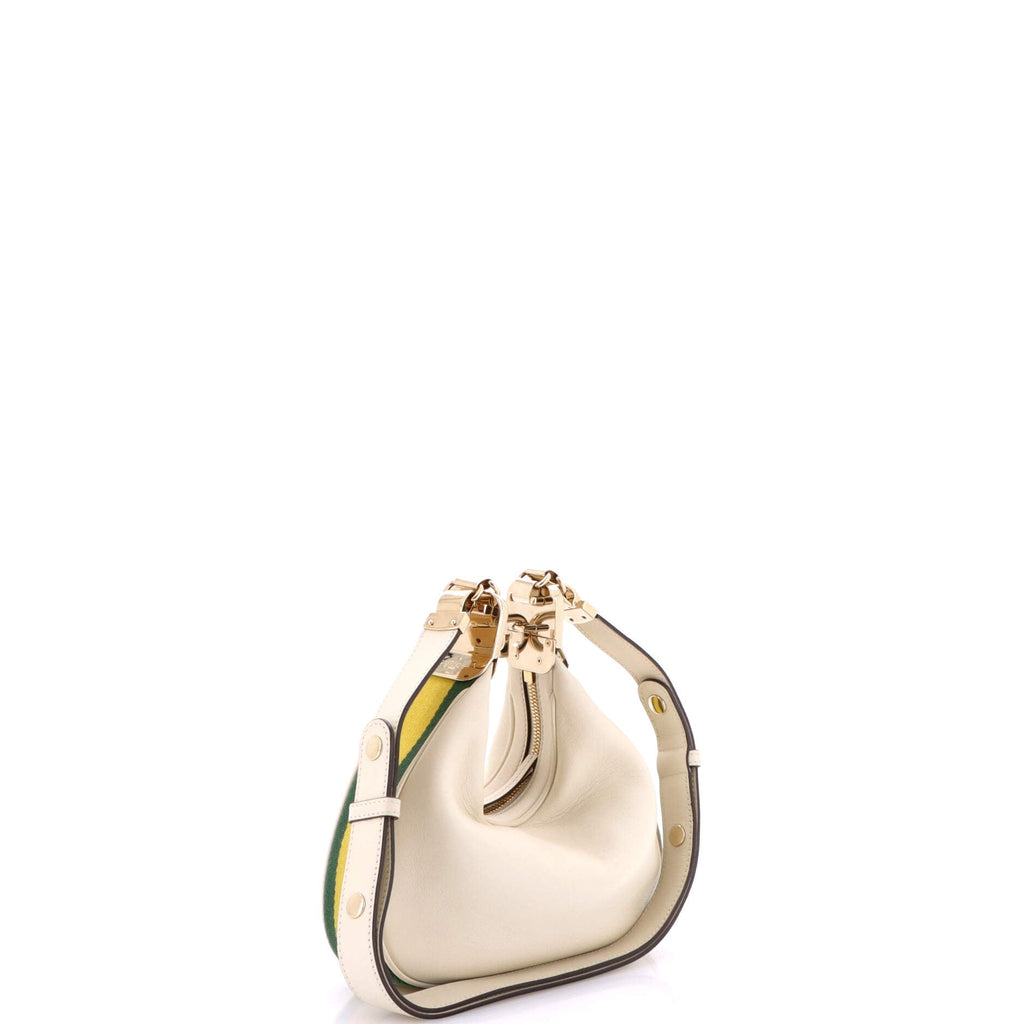 Attache Shoulder Bag Leather Small