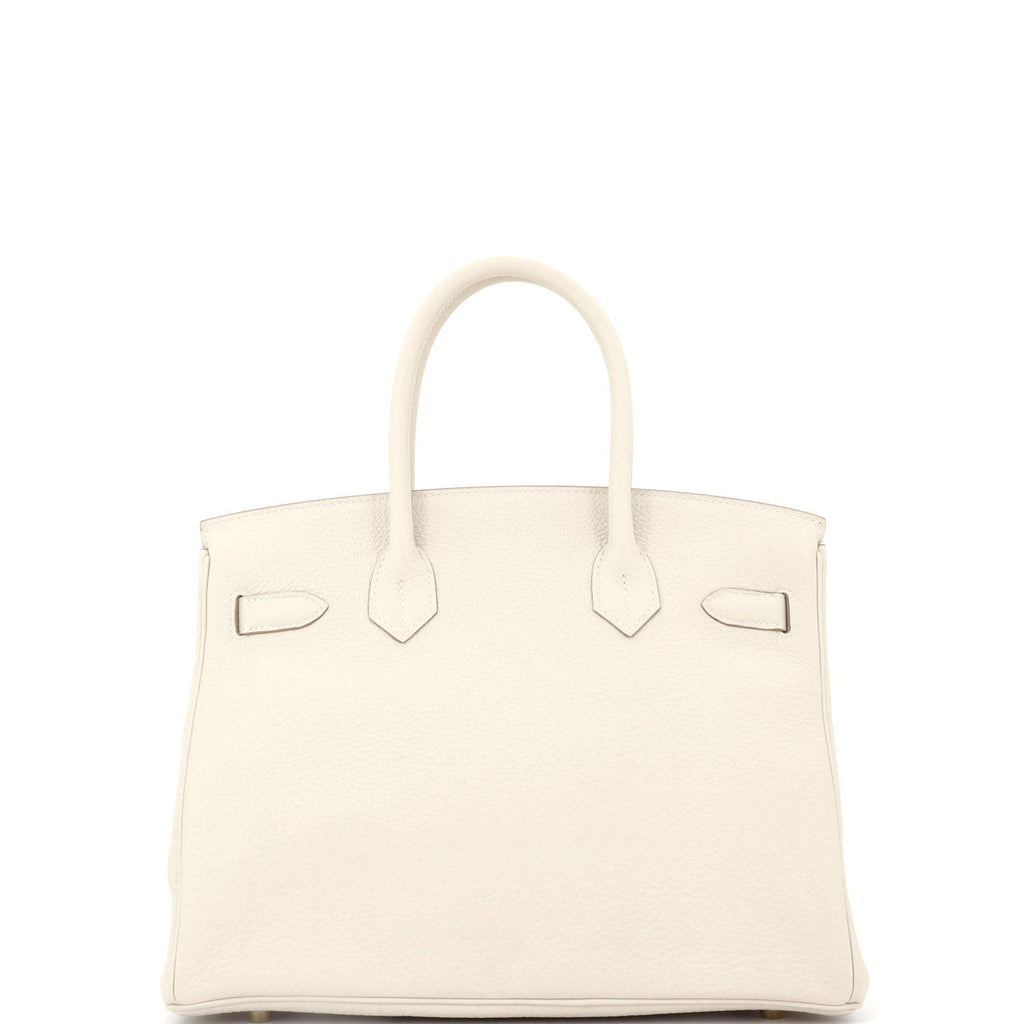 Birkin Handbag Light Togo with Gold Hardware 30