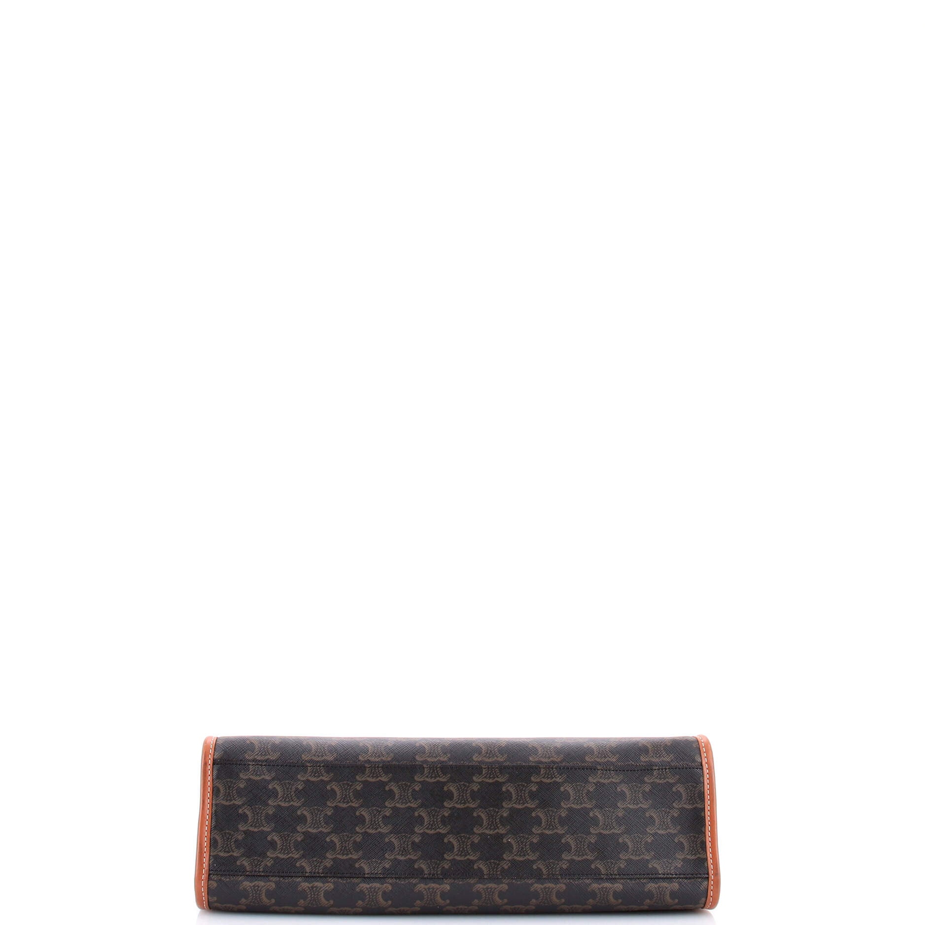 Horizontal Cabas Tote Triomphe Coated Canvas Mini