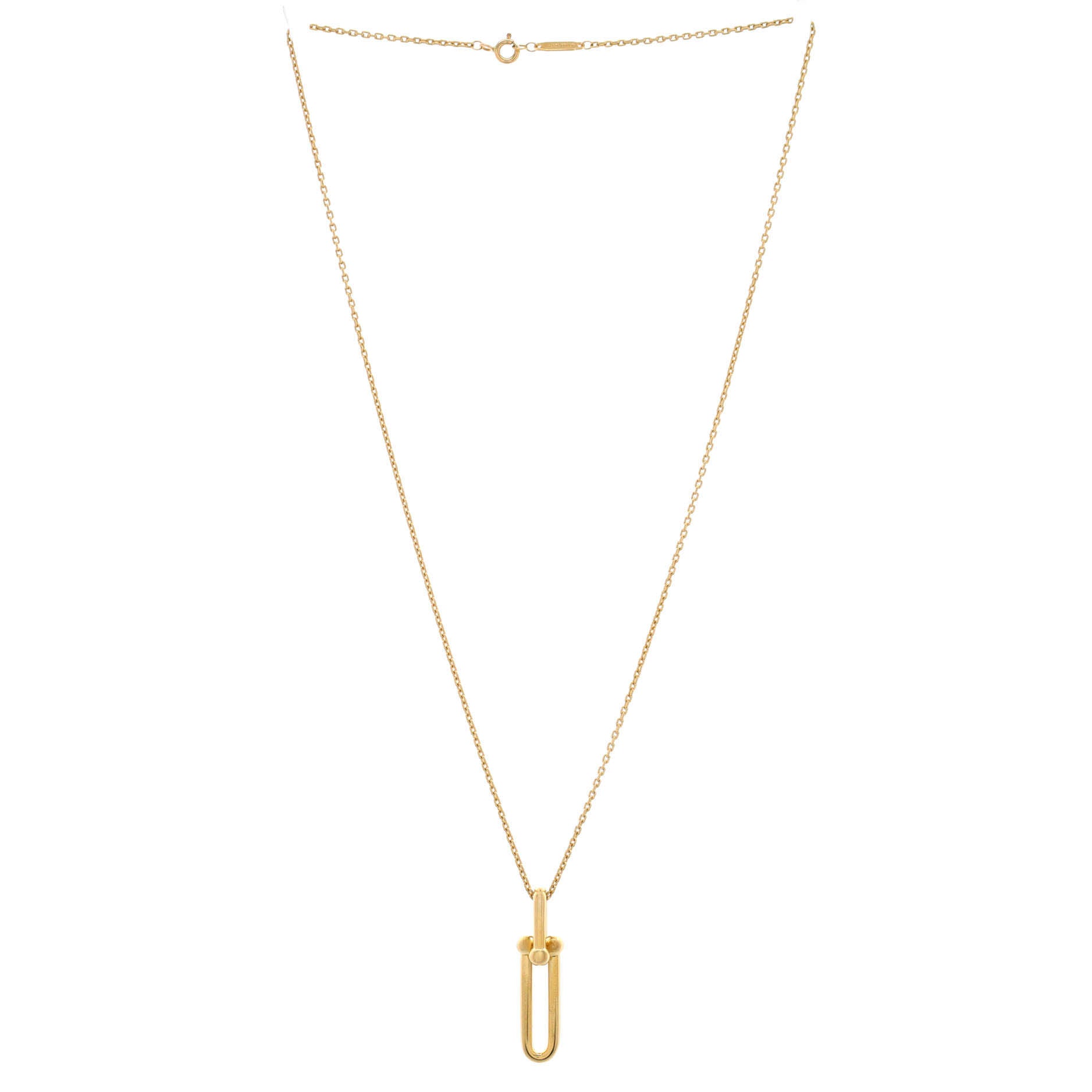 HardWear Link Pendant Necklace 18K Yellow Gold