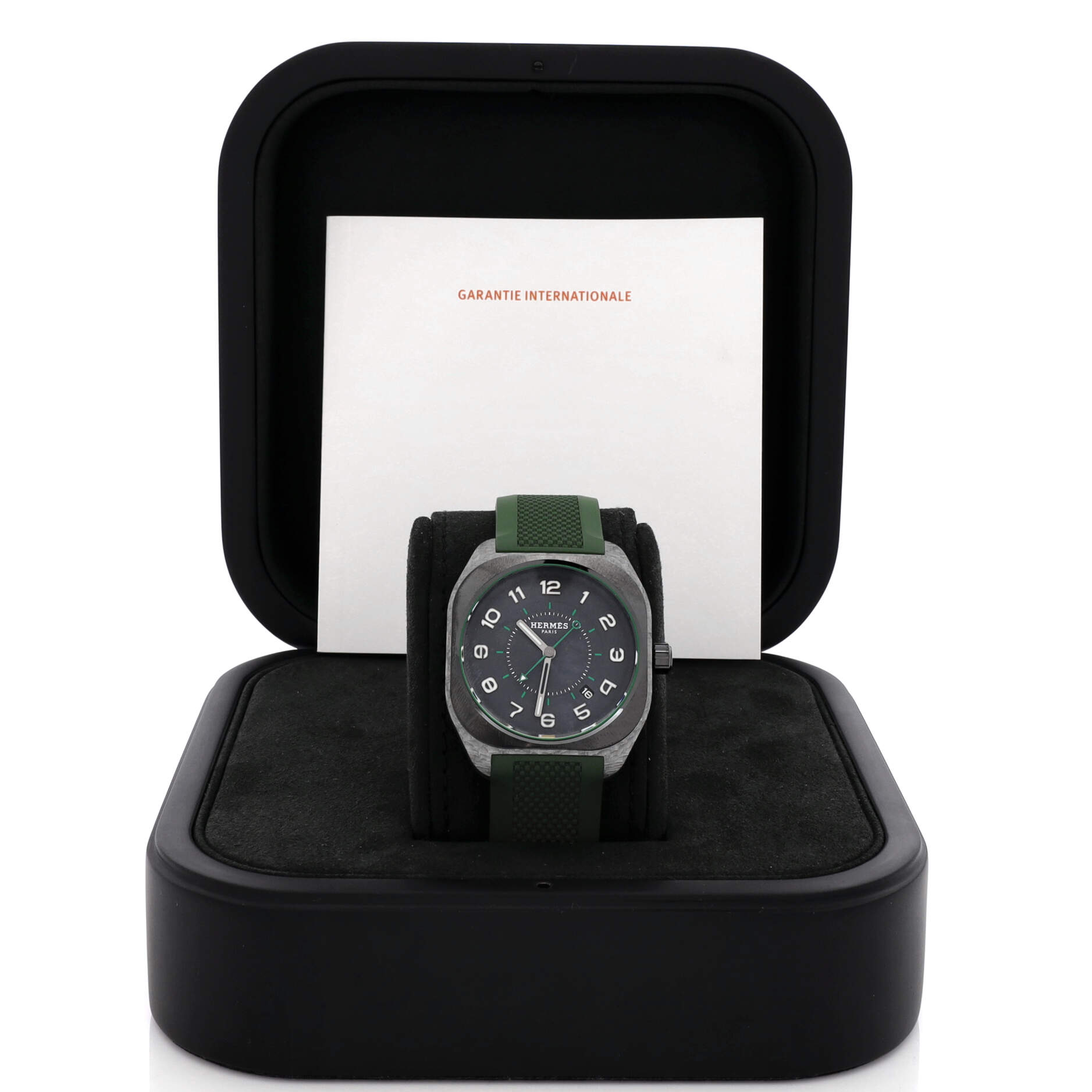 H08 Automatic Watch DLC Titanium and Rubber 39