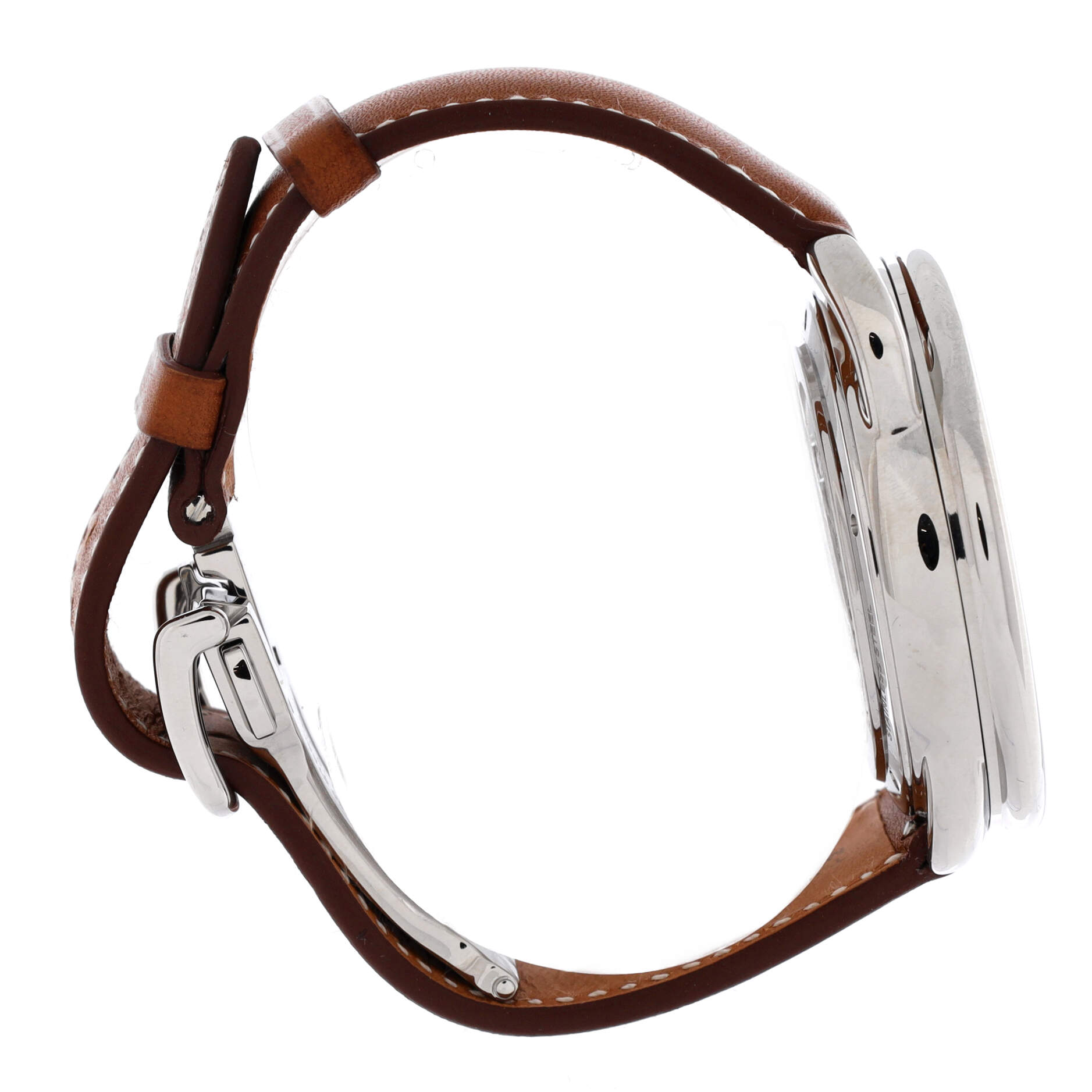 Arceau Chronograph Automatic Watch Stainless Steel and Leather 43