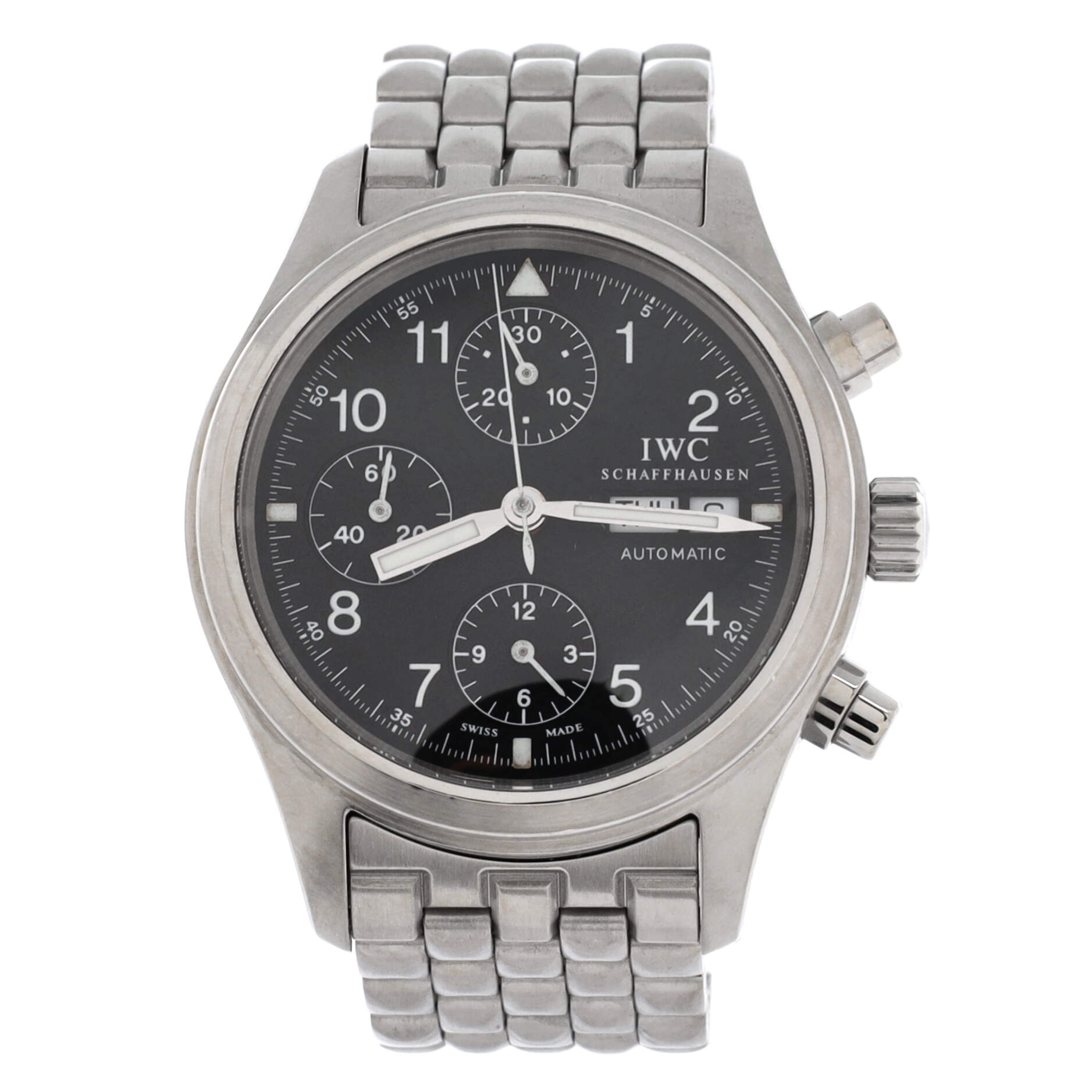 Pilot Fliegerchronograph Automatic Watch Stainless Steel 39