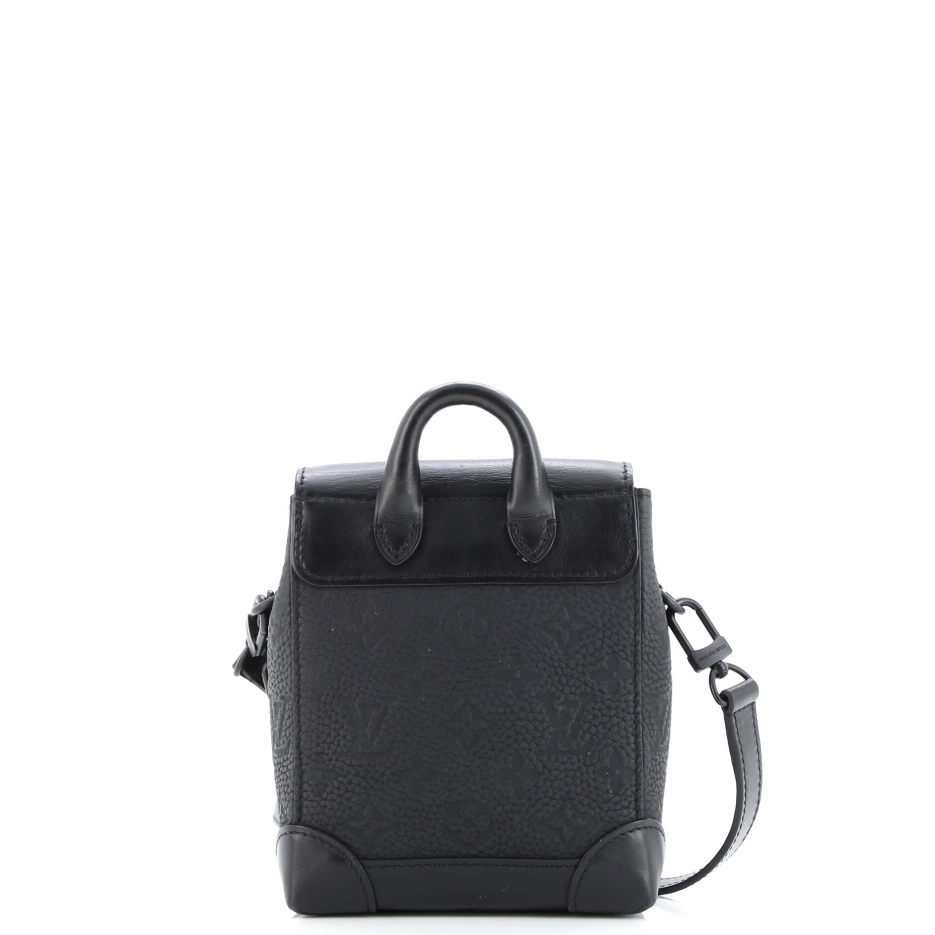 Steamer Bag Monogram Taurillon Leather Nano