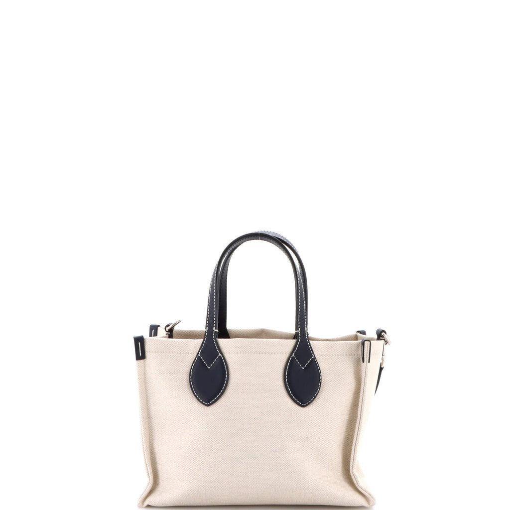Logo Shopper Tote Printed Canvas Small