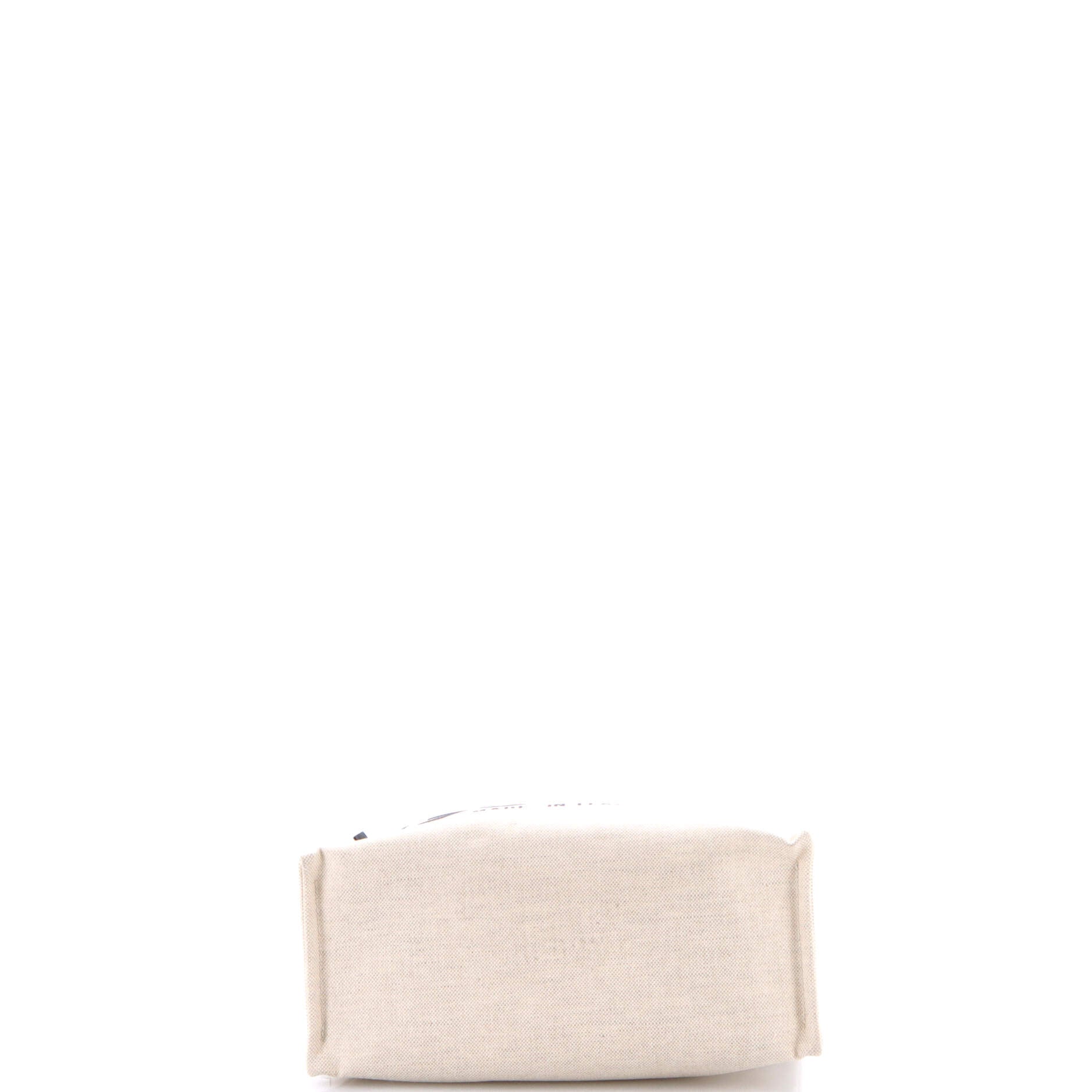 Logo Shopper Tote Printed Canvas Small