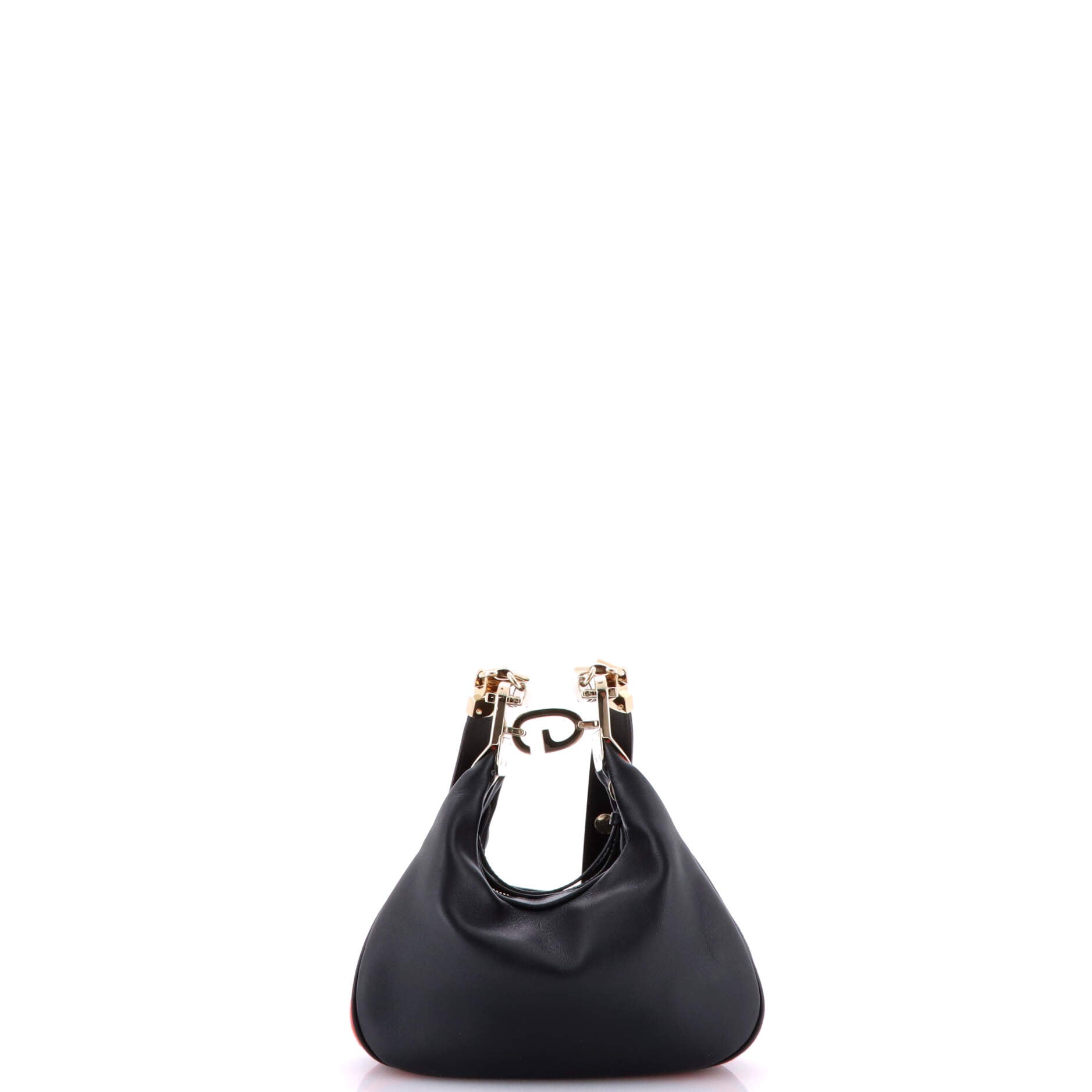 Attache Shoulder Bag Leather Small