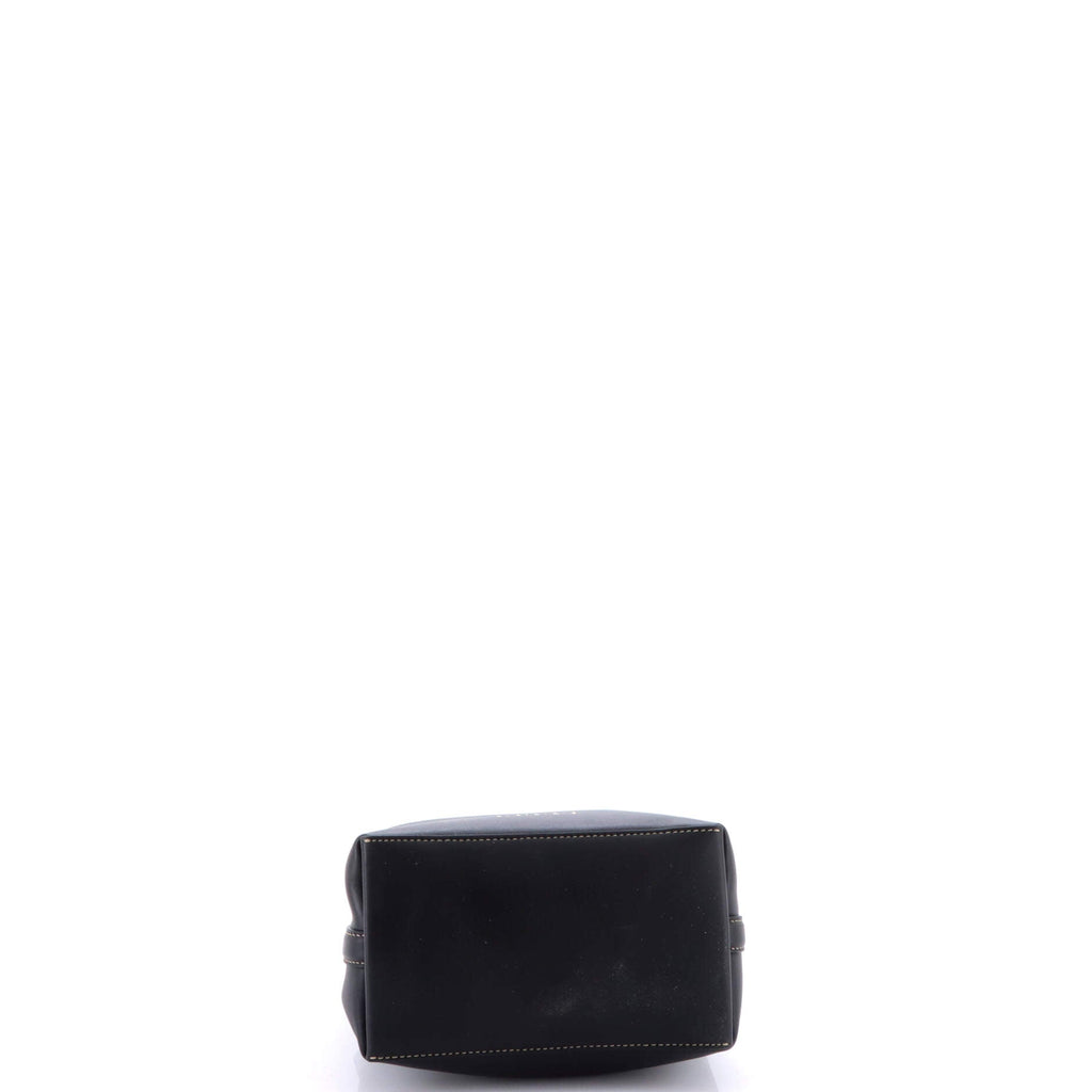Emblem Bucket Bag Leather Small