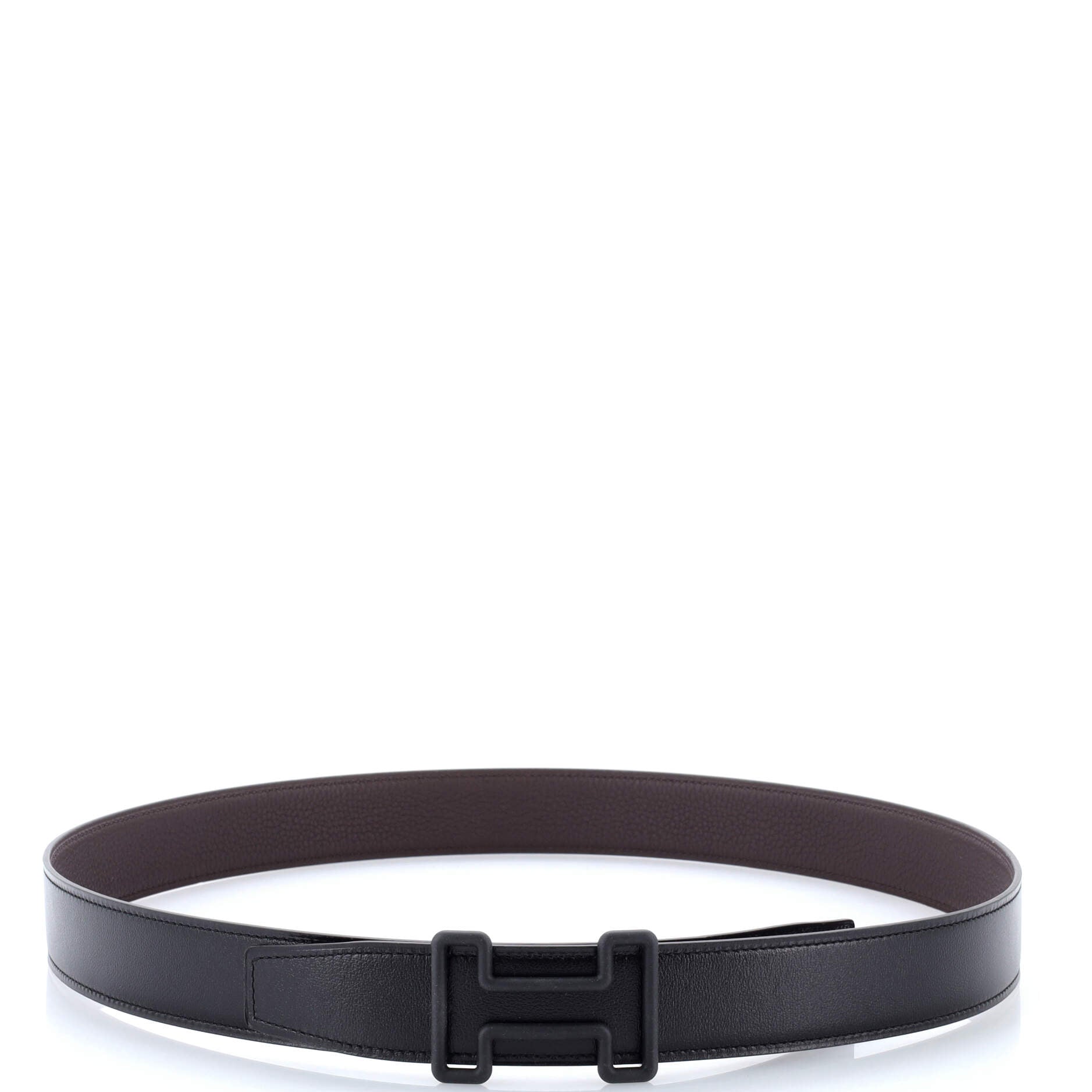 Tonight Reversible Belt Leather with Metal Medium