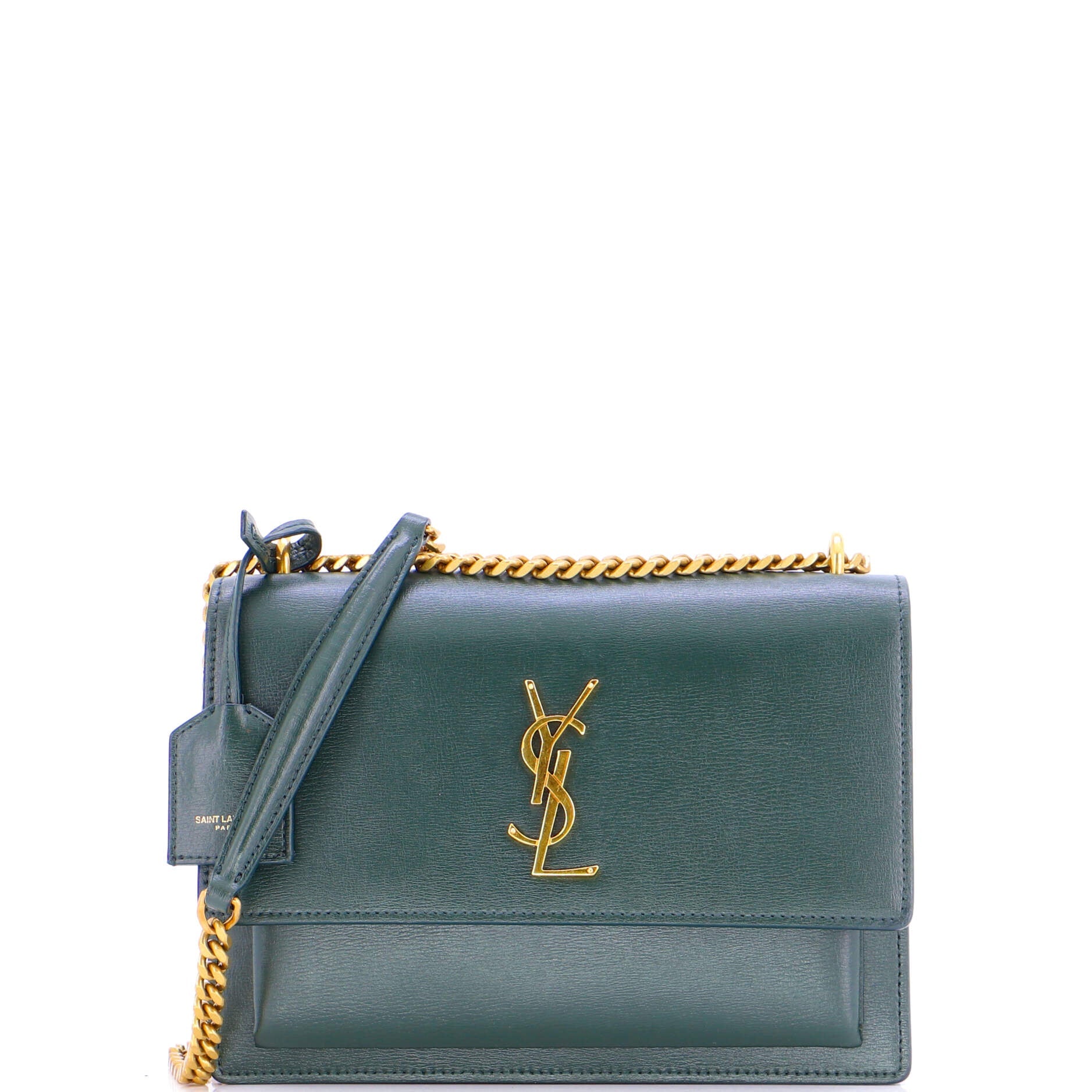 Sunset Crossbody Bag Leather Medium