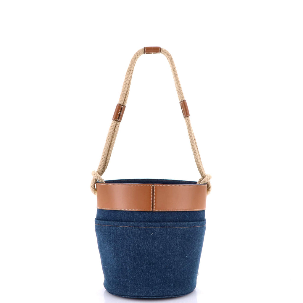 Rope Bucket Bag Denim Small