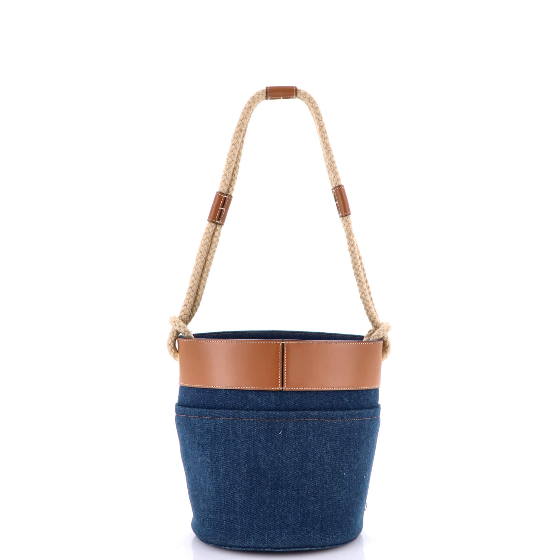 Rope Bucket Bag Denim Small