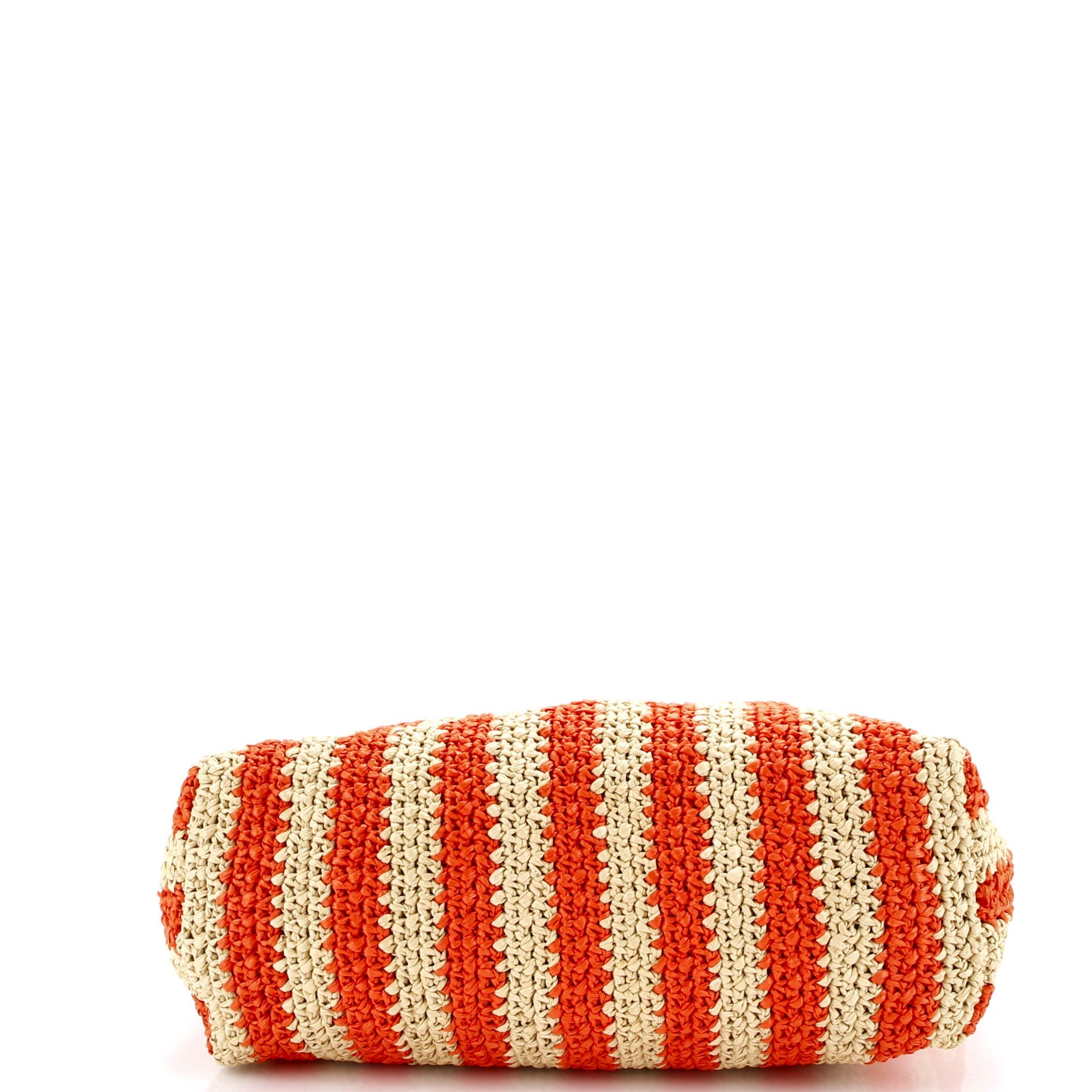 Logo Tote Raffia Large
