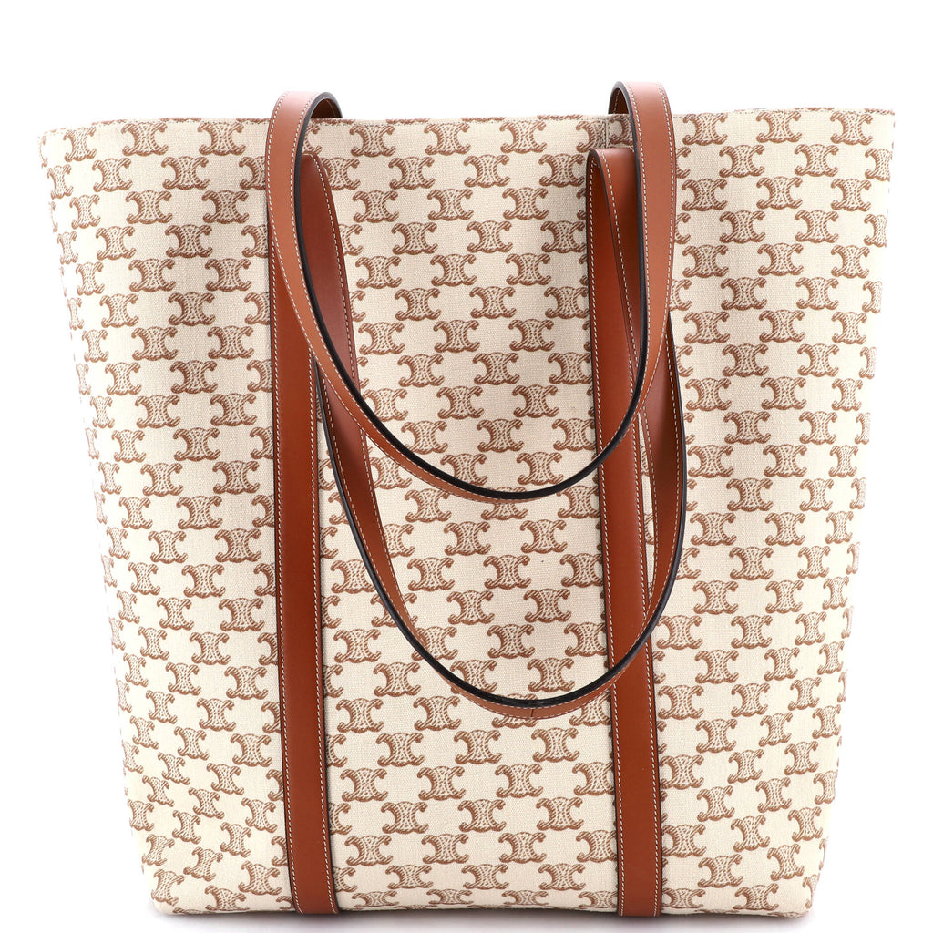 Museum Shopper Tote Triomphe Canvas Tall