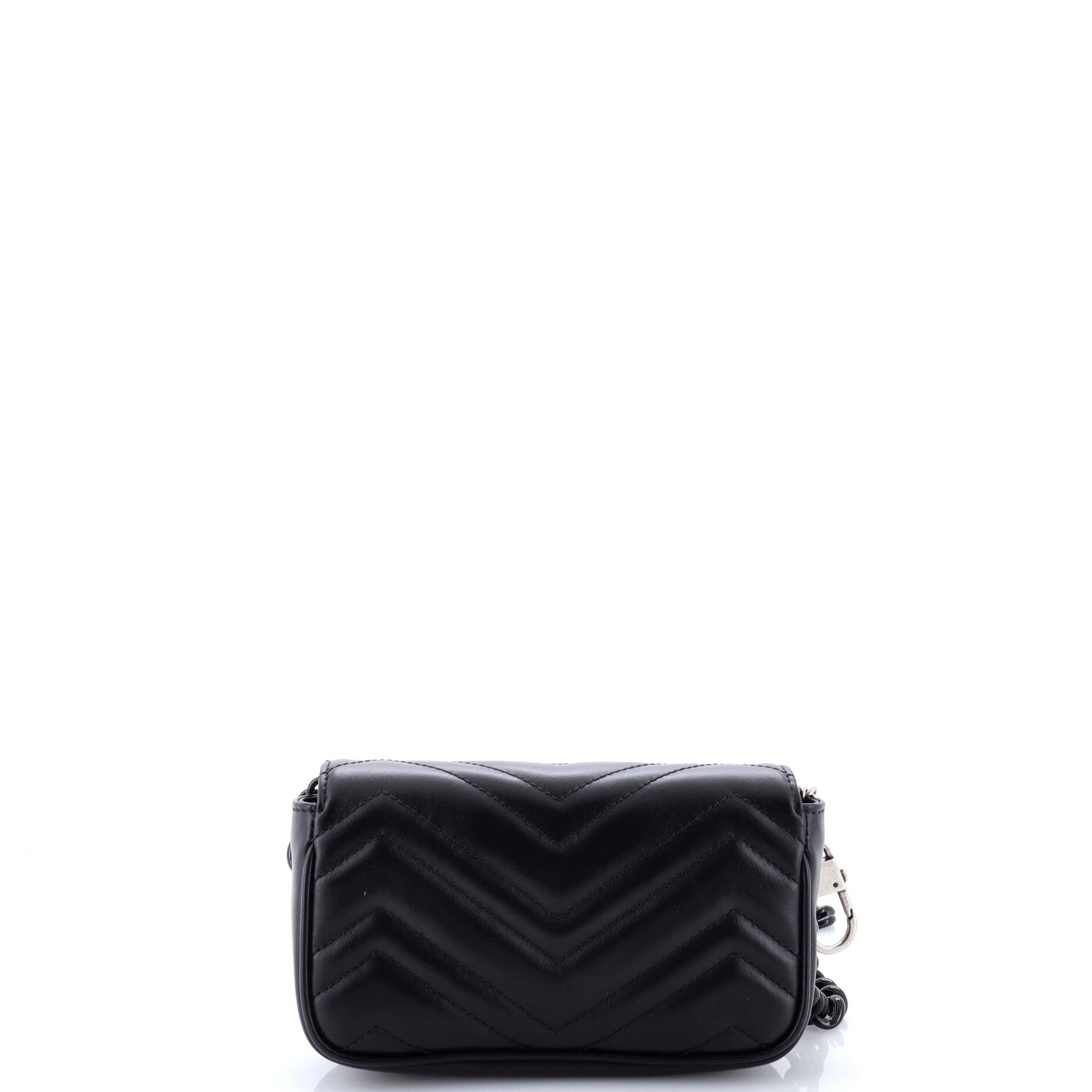 GG Marmont Flap Belt Bag Matelasse Leather
